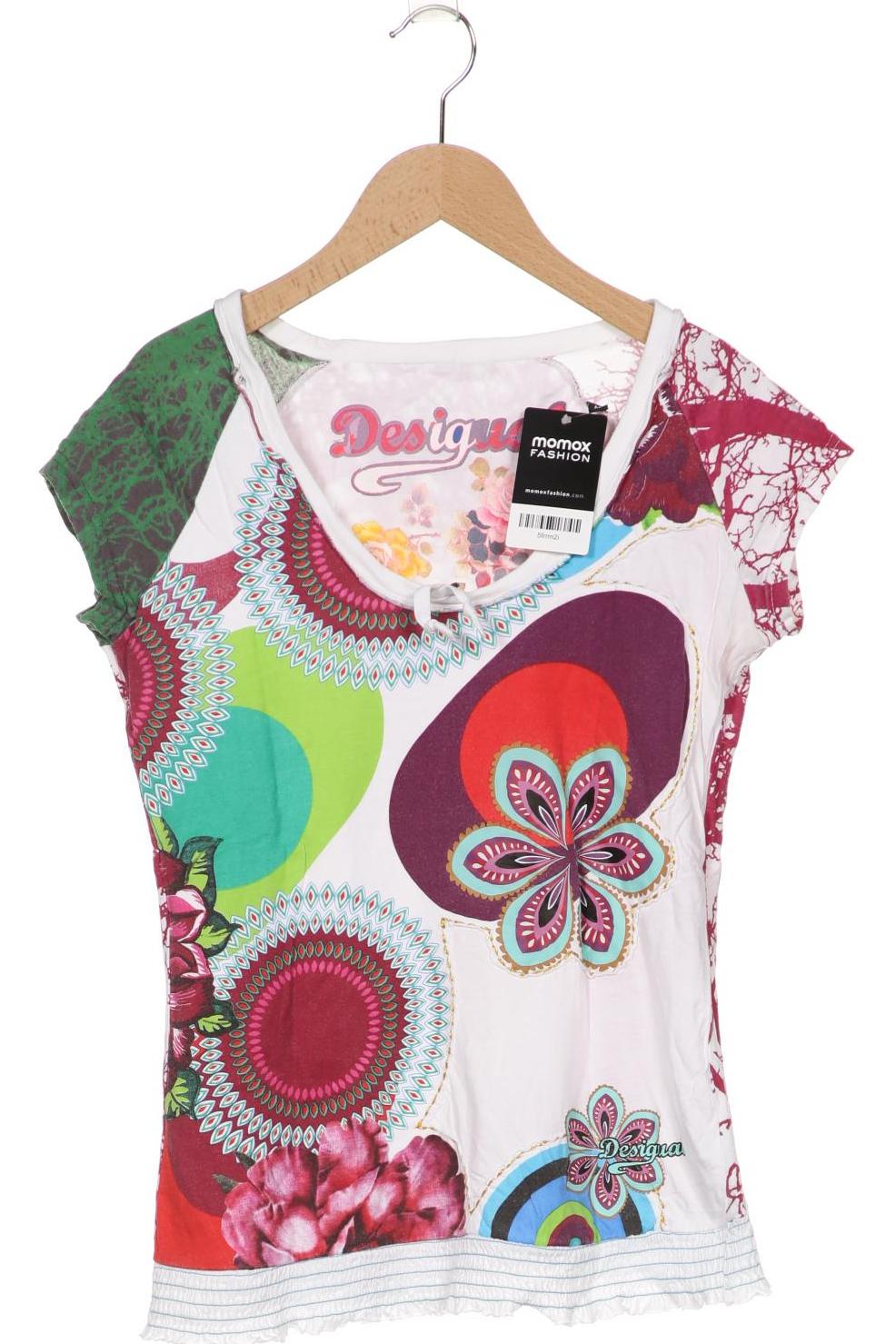 

Desigual Damen T-Shirt, mehrfarbig, Gr. 38