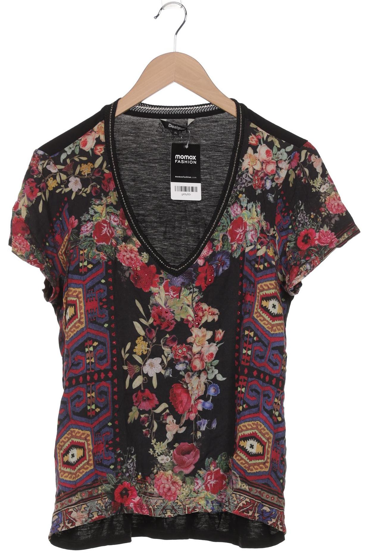 

Desigual Damen T-Shirt, schwarz, Gr. 44