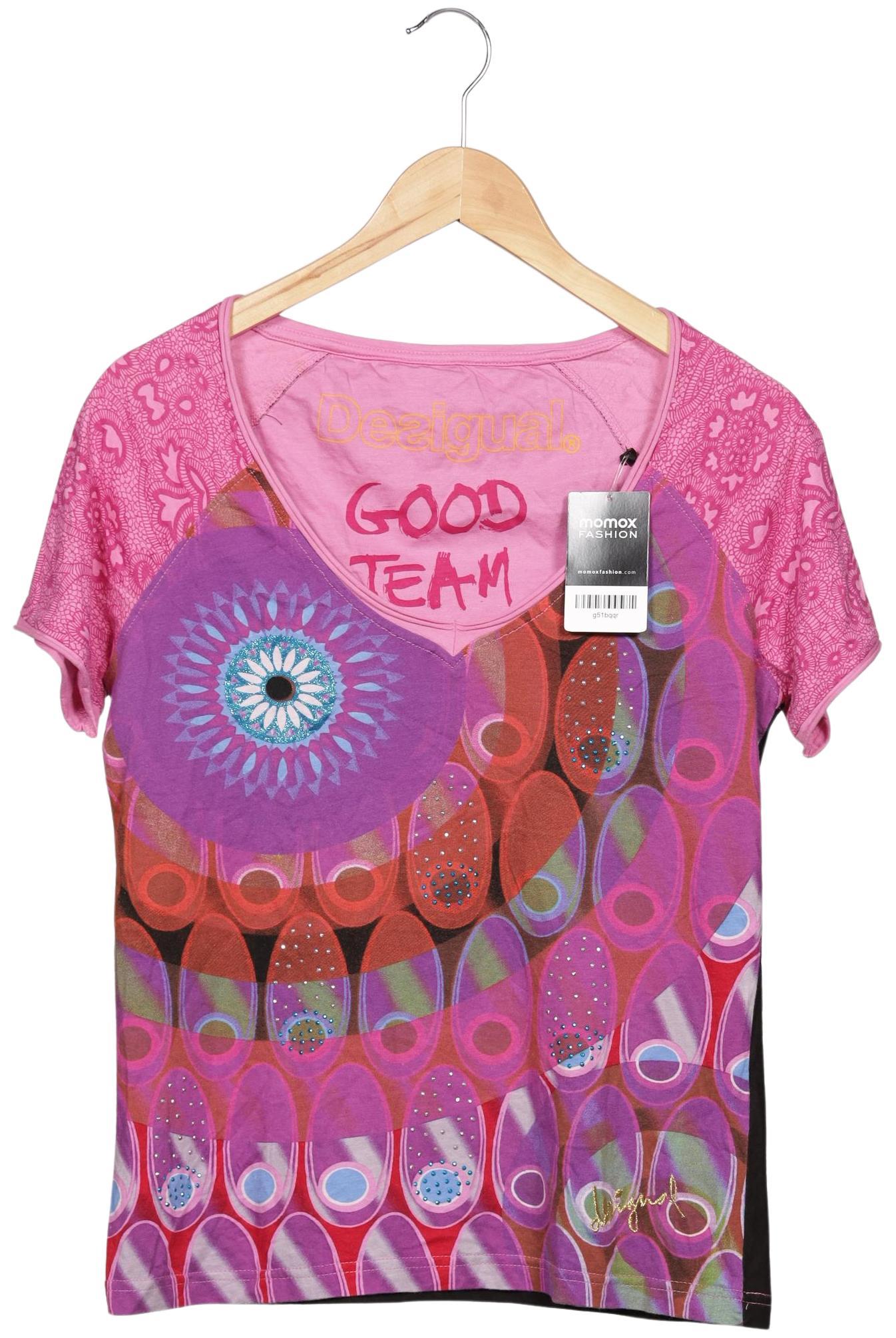 

Desigual Damen T-Shirt, pink, Gr. 42