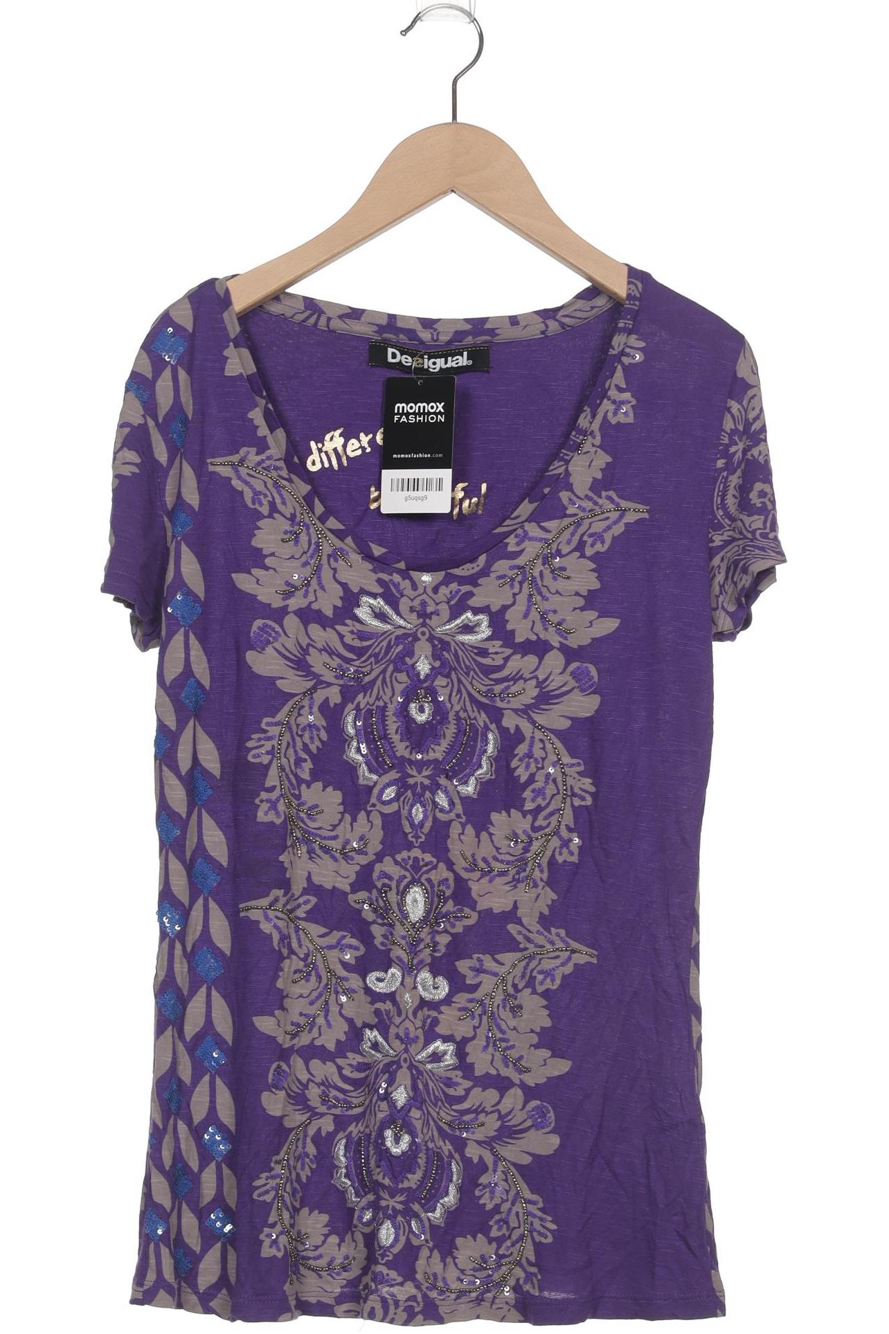 

Desigual Damen T-Shirt, flieder, Gr. 38