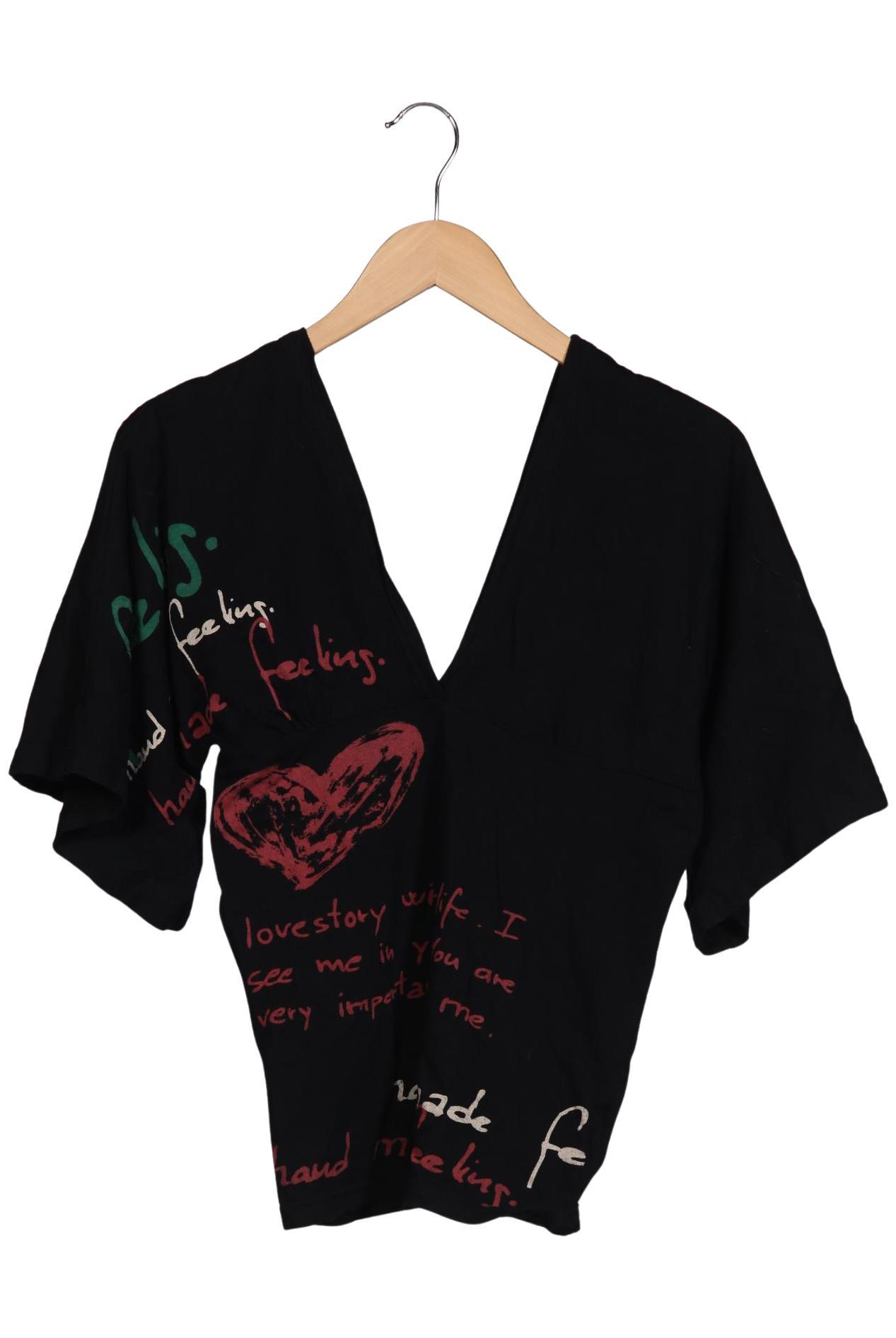 

Desigual Damen T-Shirt, schwarz, Gr. 42