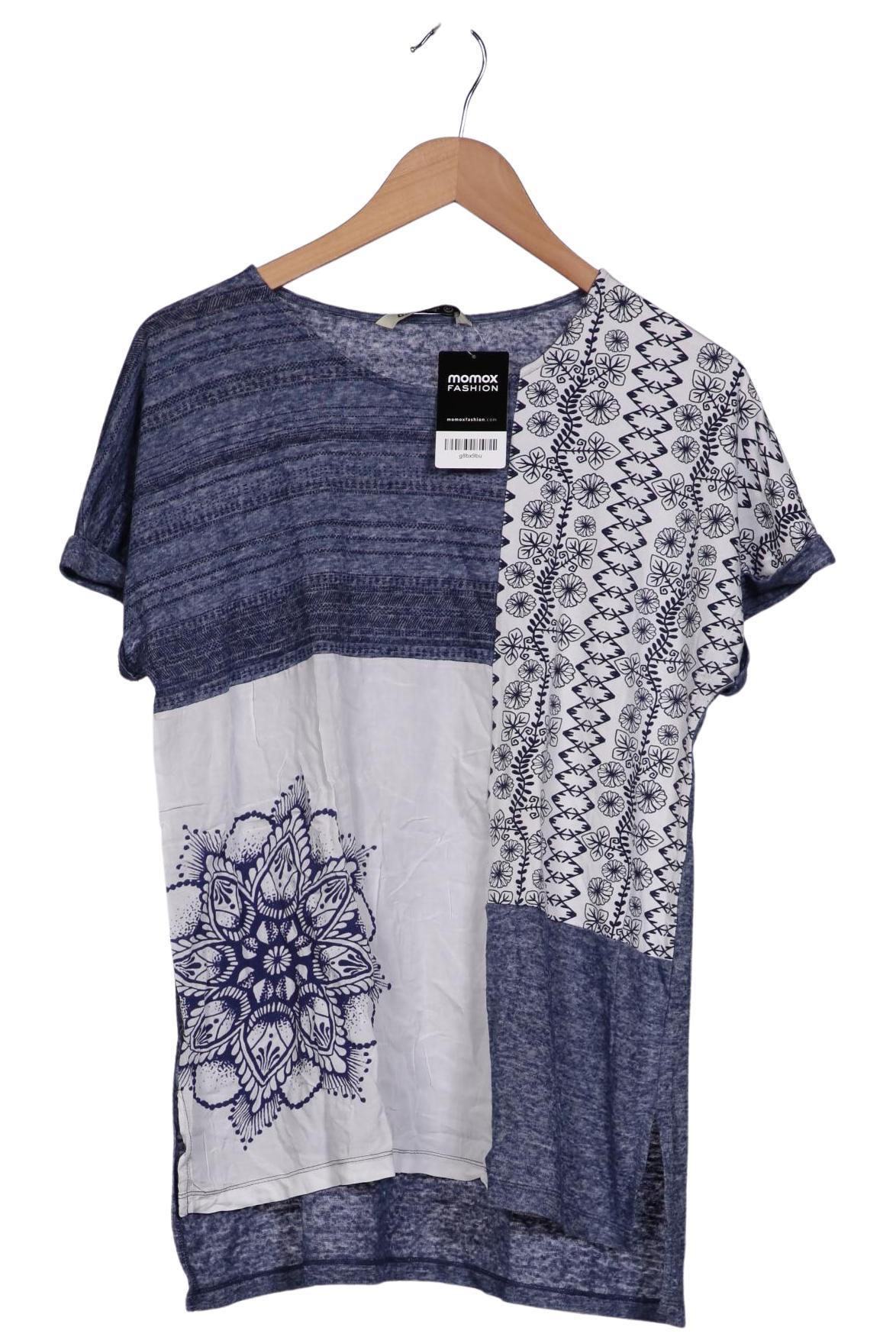 

Desigual Damen T-Shirt, blau, Gr. 44