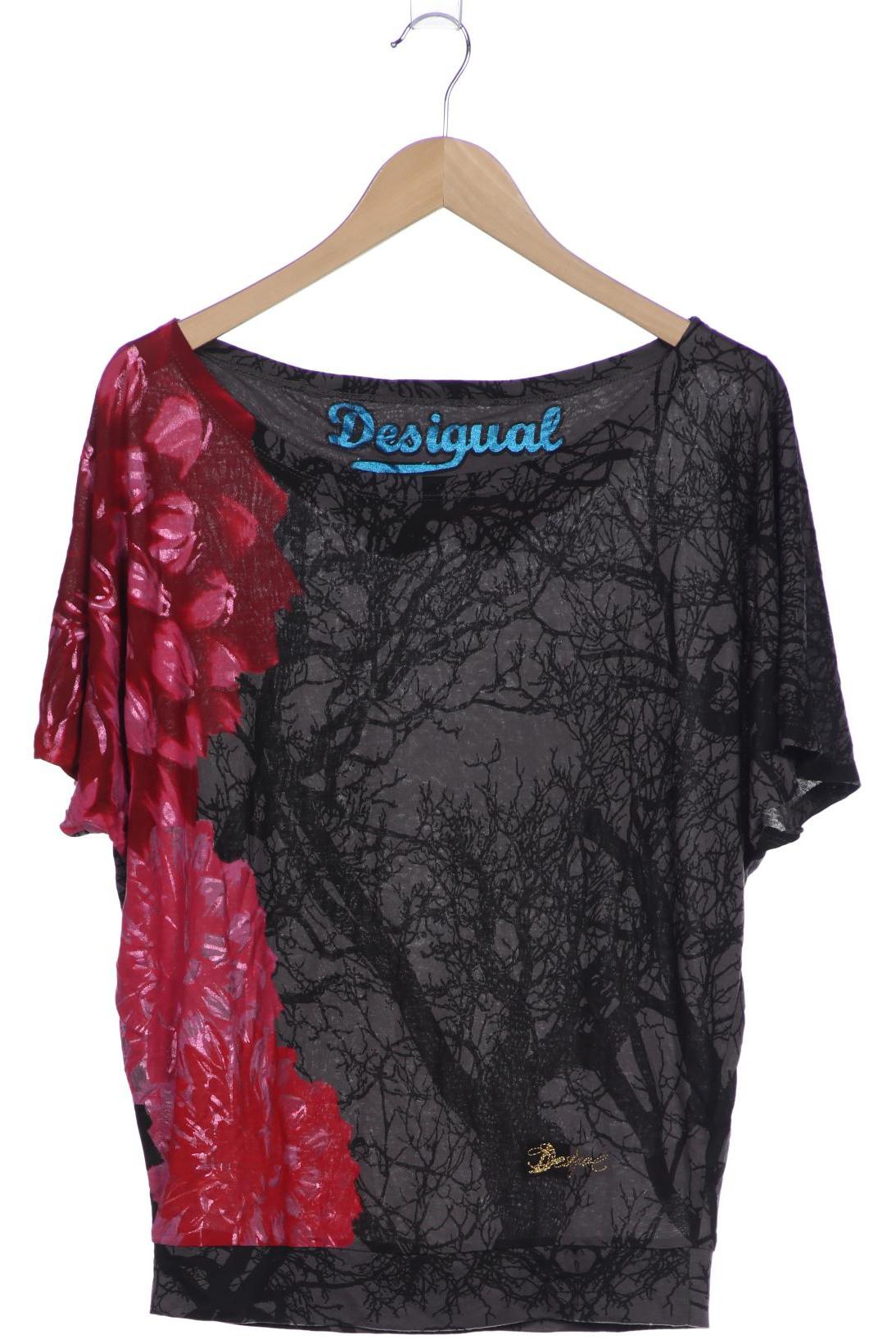 

Desigual Damen T-Shirt, grau, Gr. 36