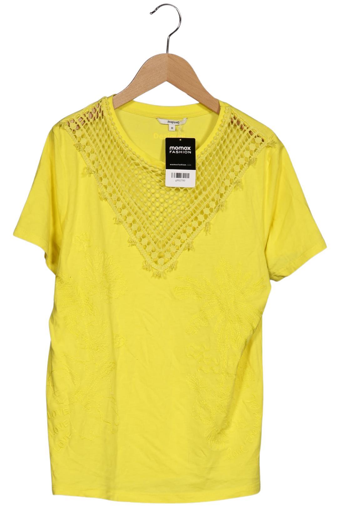 

Desigual Damen T-Shirt, gelb, Gr. 38