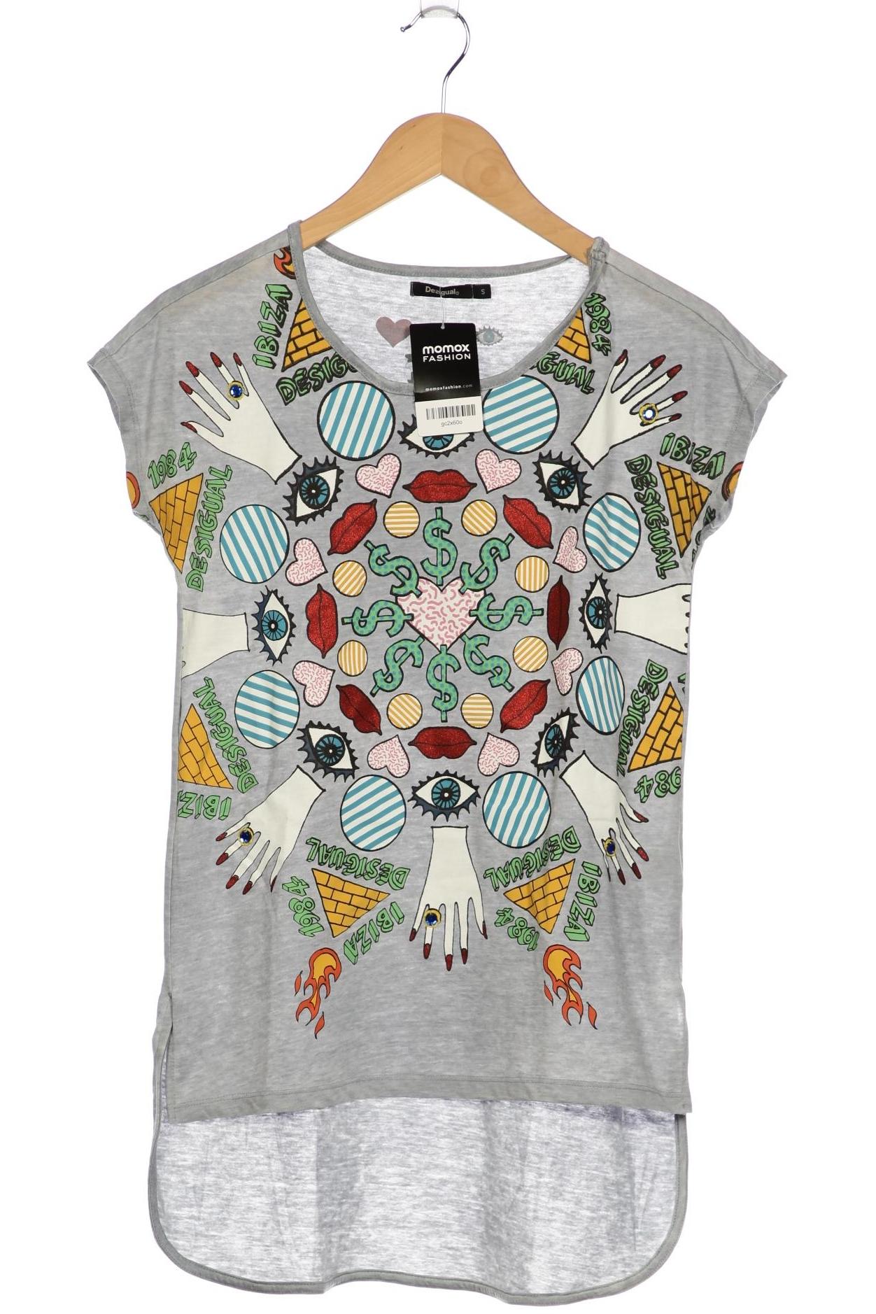 

Desigual Damen T-Shirt, blau, Gr. 36