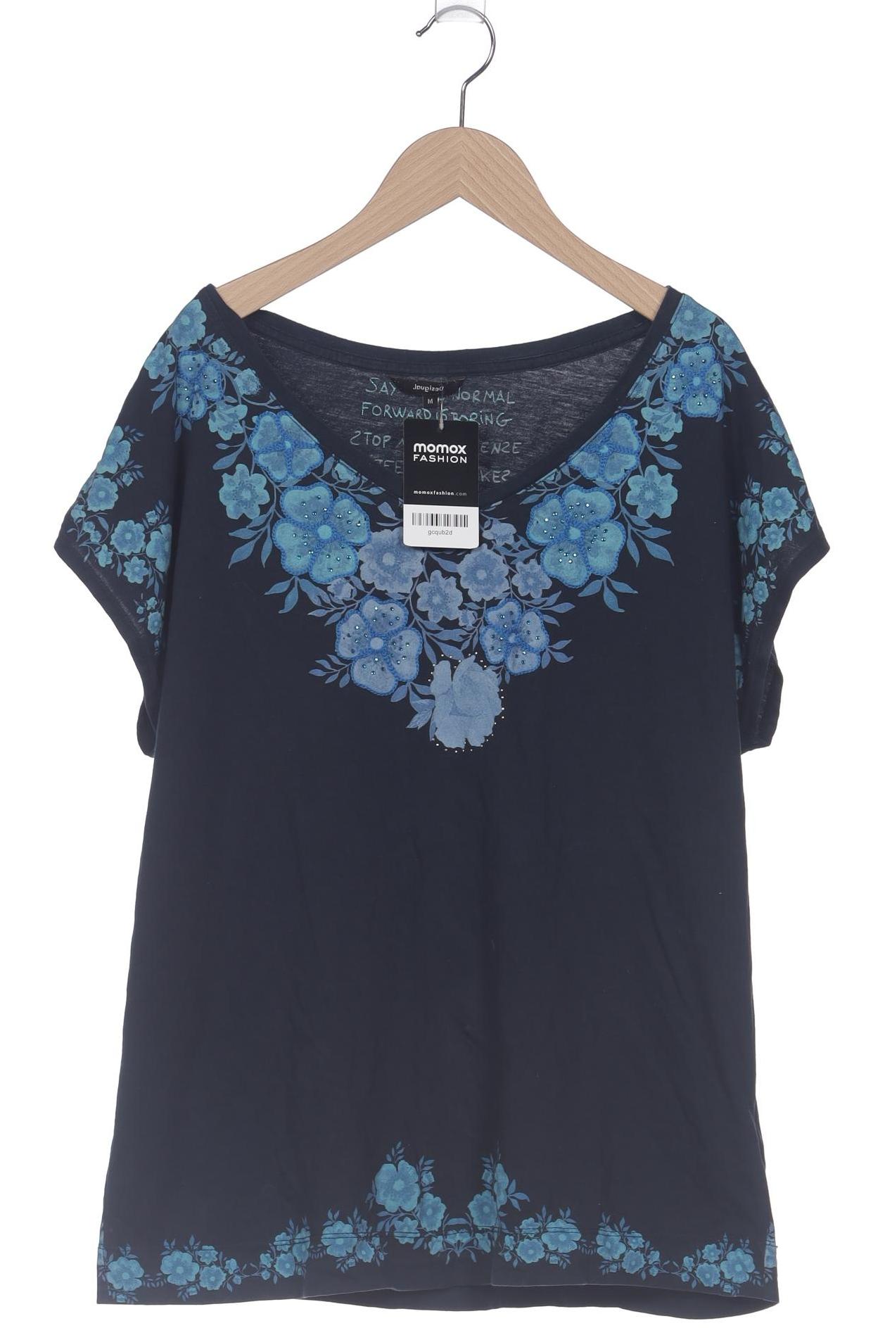 

Desigual Damen T-Shirt, marineblau, Gr. 38