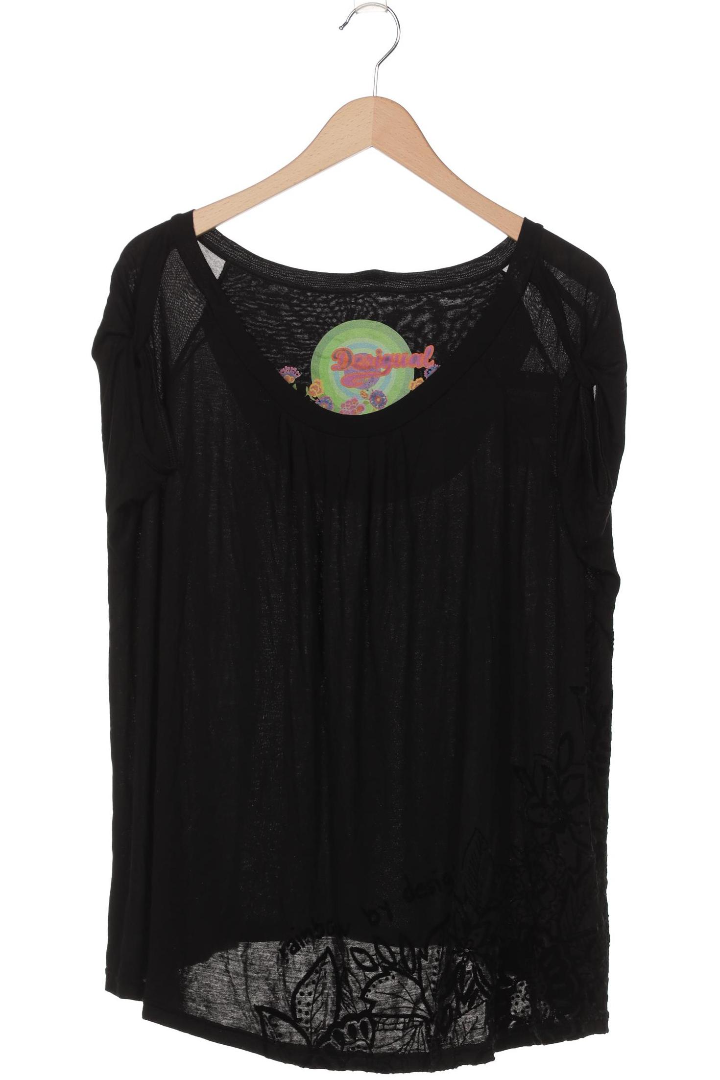

Desigual Damen T-Shirt, schwarz, Gr. 42