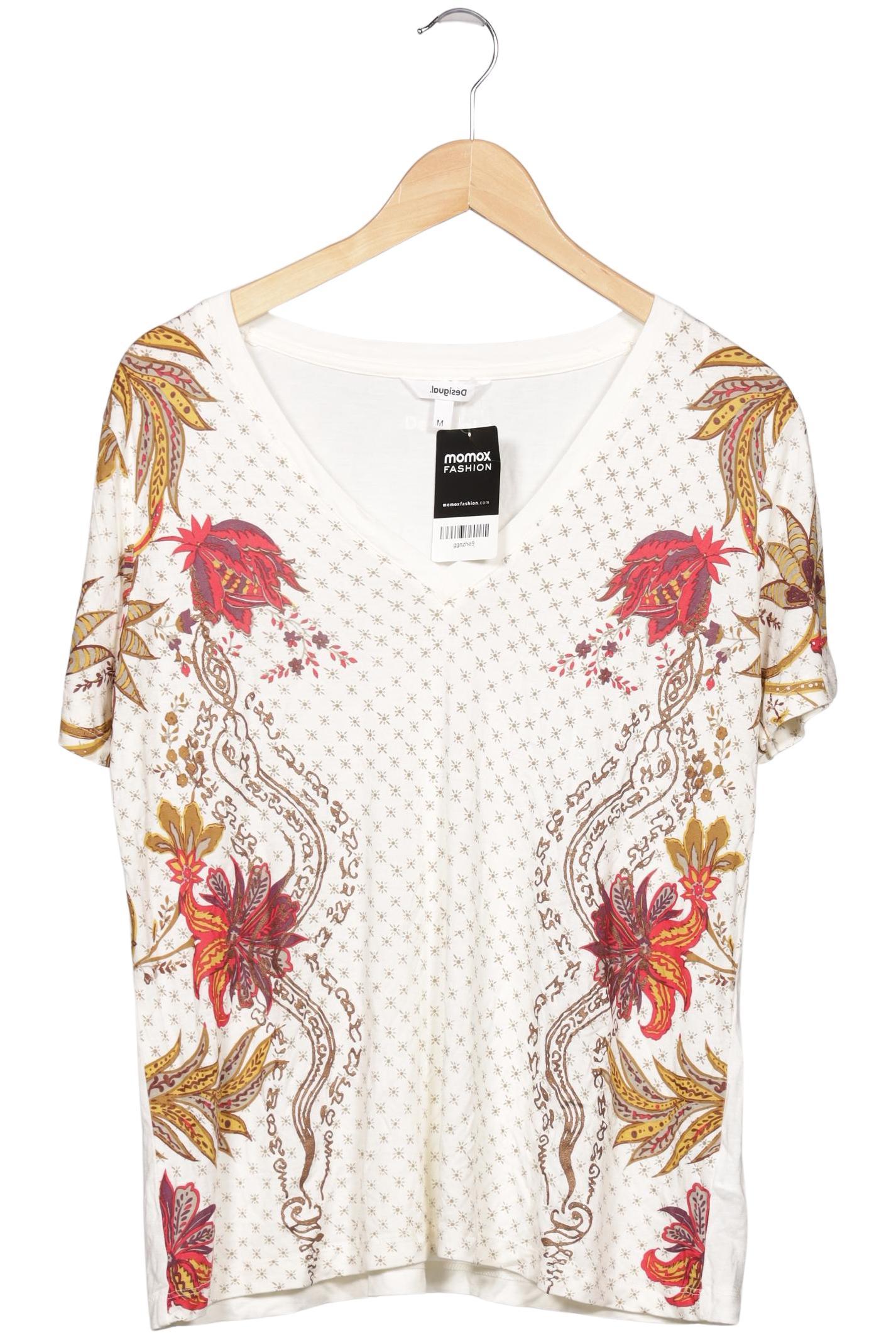 

Desigual Damen T-Shirt, weiß, Gr. 38