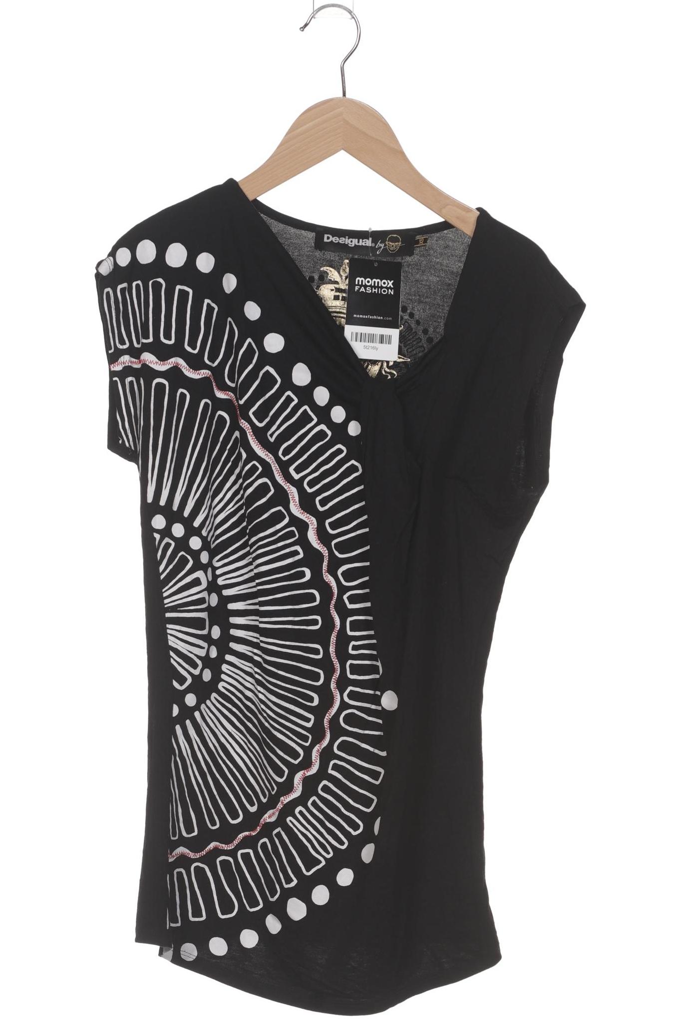 

Desigual Damen T-Shirt, schwarz, Gr. 34