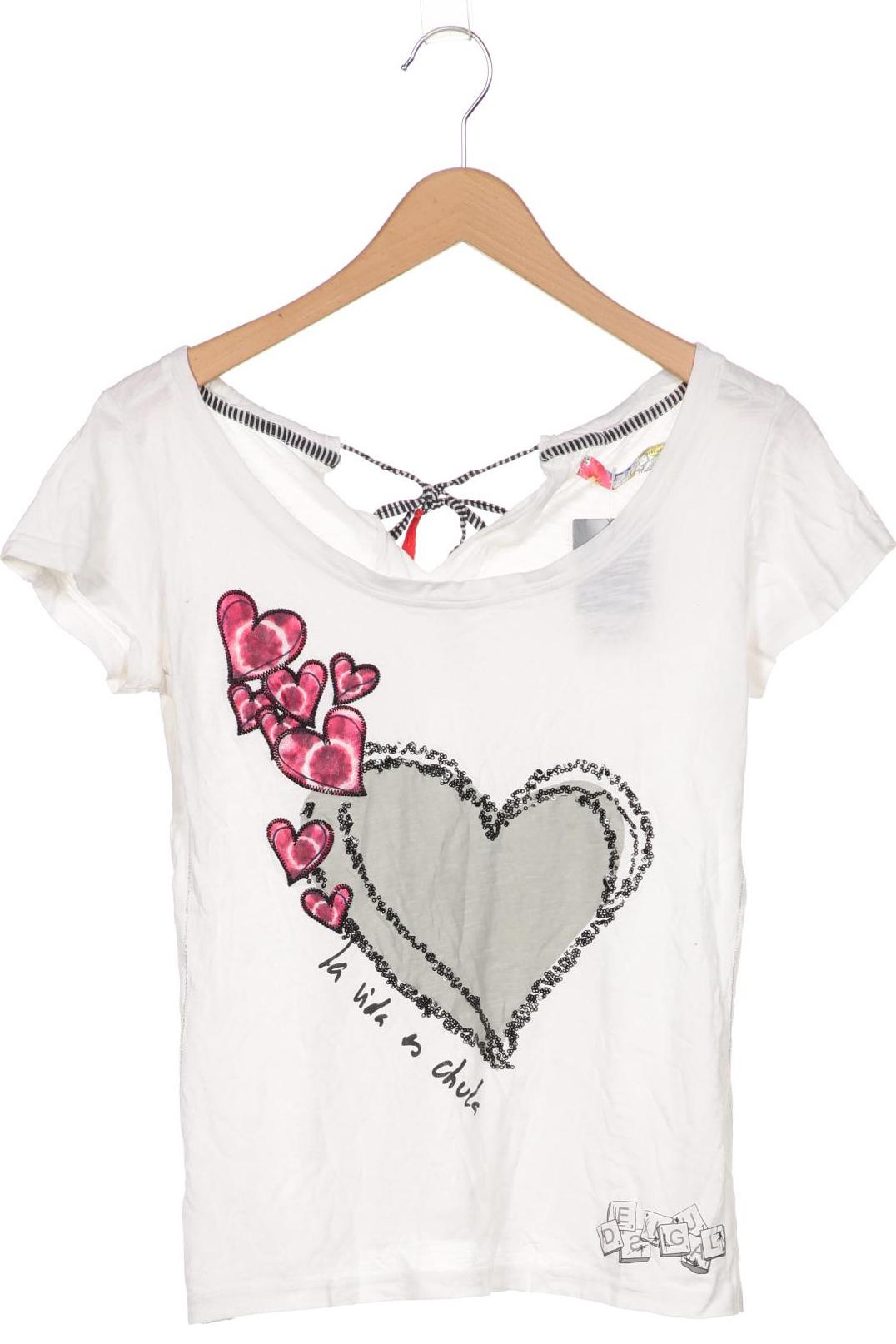 

Desigual Damen T-Shirt, weiß