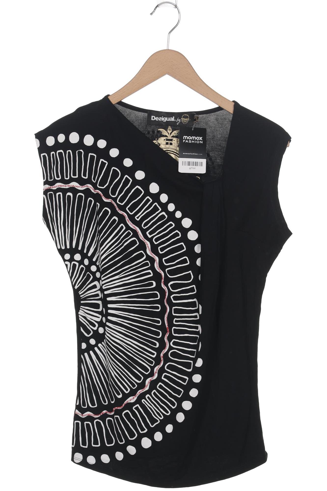

Desigual Damen T-Shirt, schwarz, Gr. 38