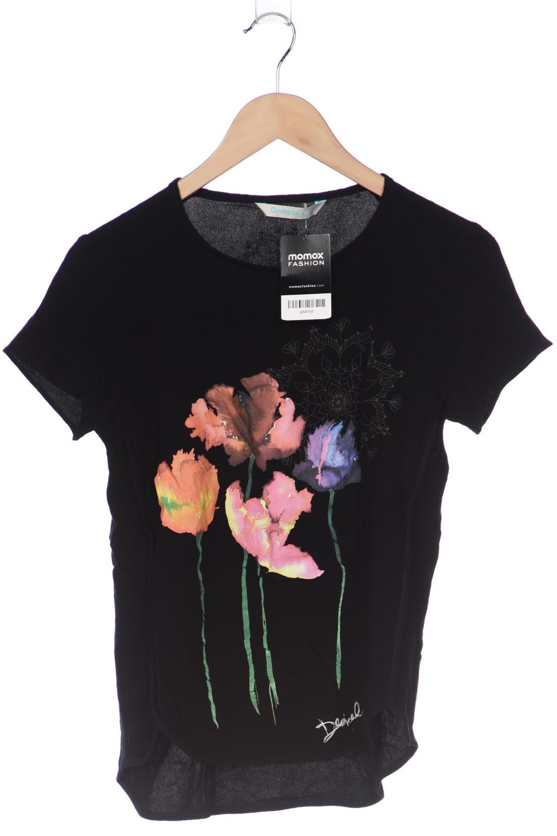 

Desigual Damen T-Shirt, schwarz