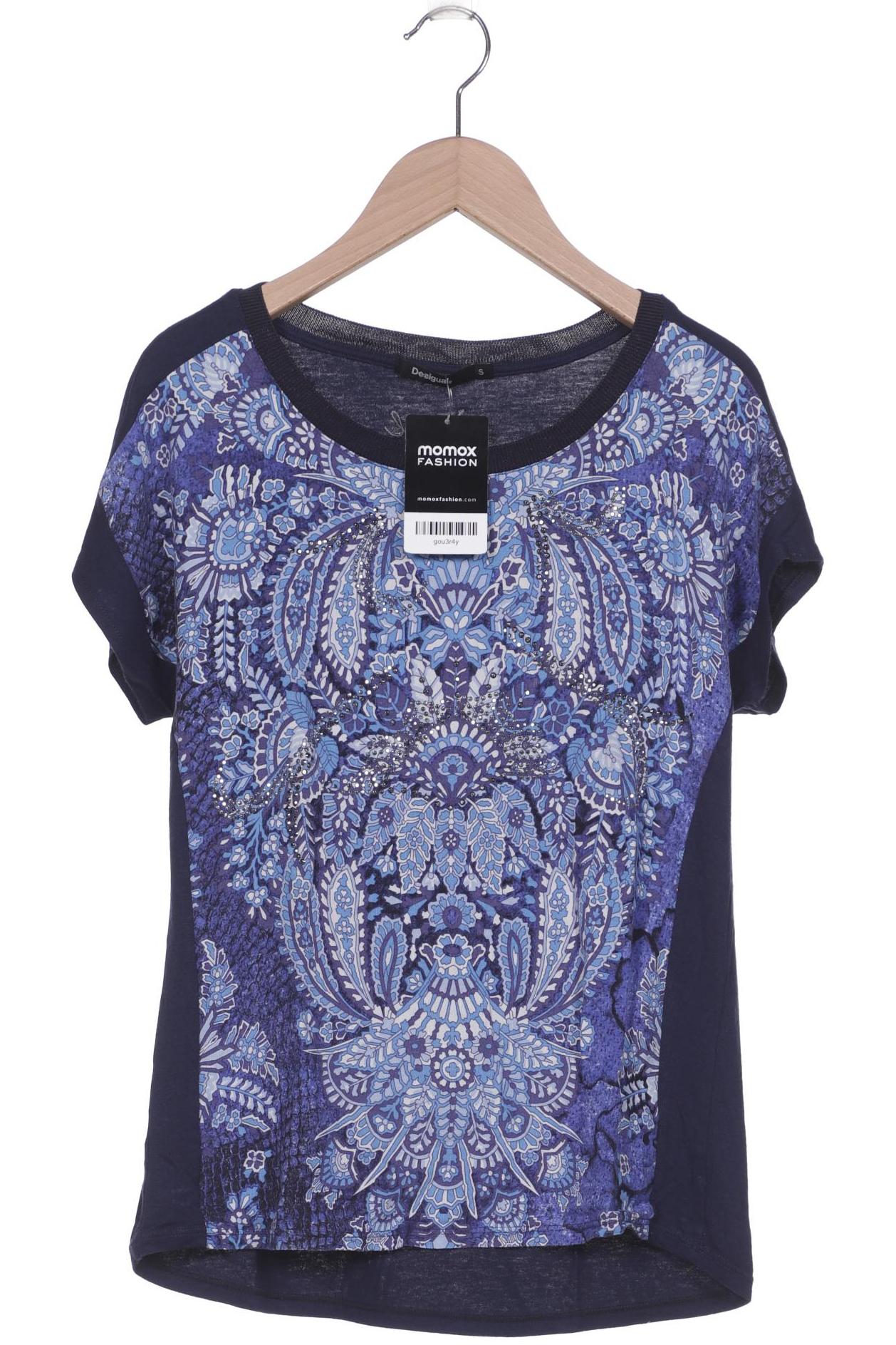

Desigual Damen T-Shirt, marineblau
