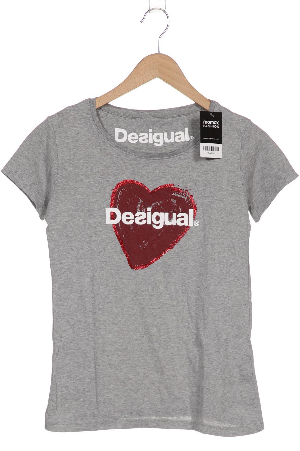 

Desigual Damen T-Shirt, grau, Gr. 36