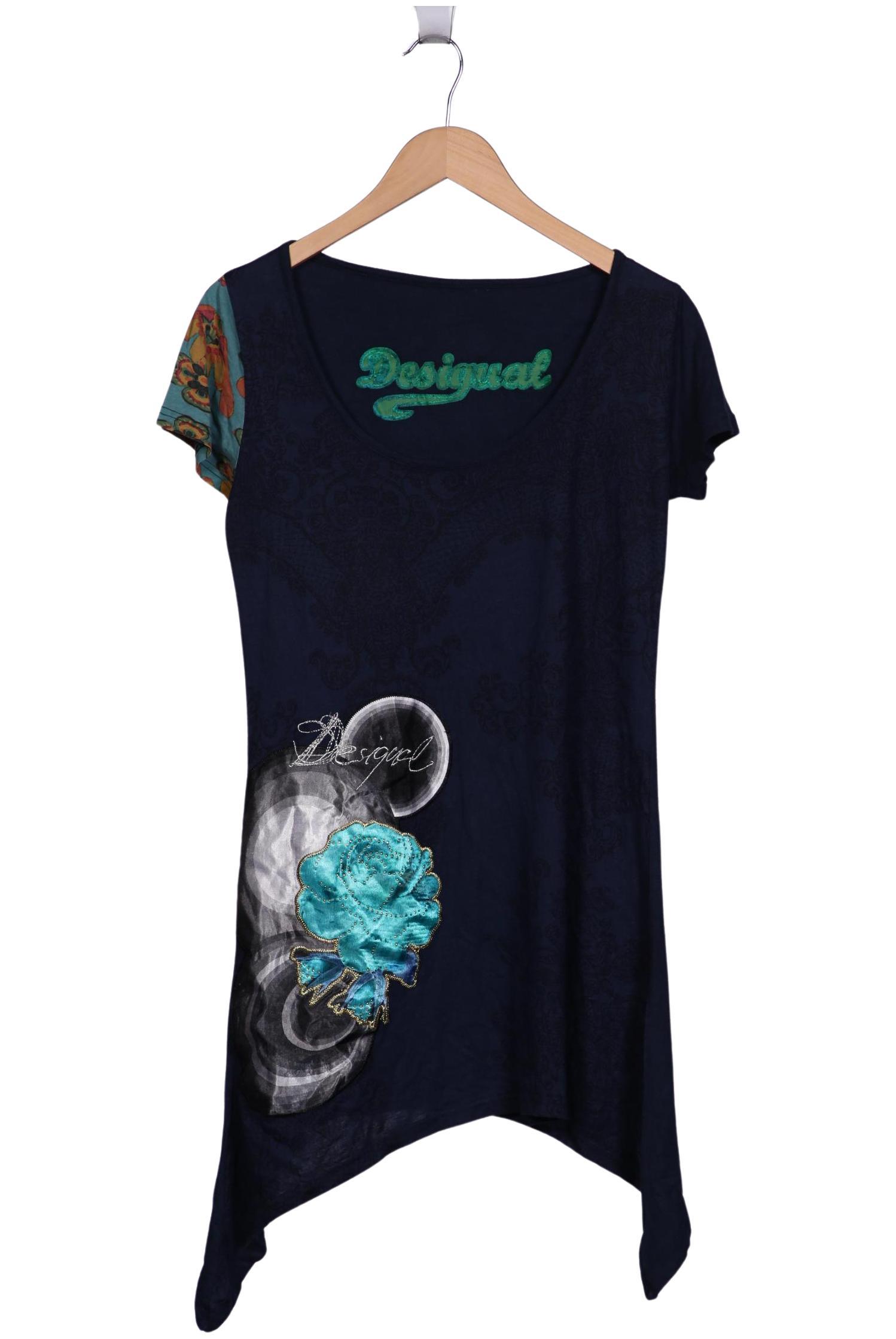 

Desigual Damen T-Shirt, marineblau, Gr. 42