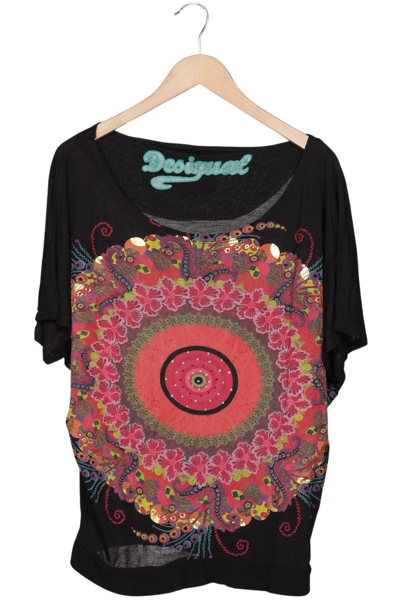 

Desigual Damen T-Shirt, mehrfarbig, Gr. 42