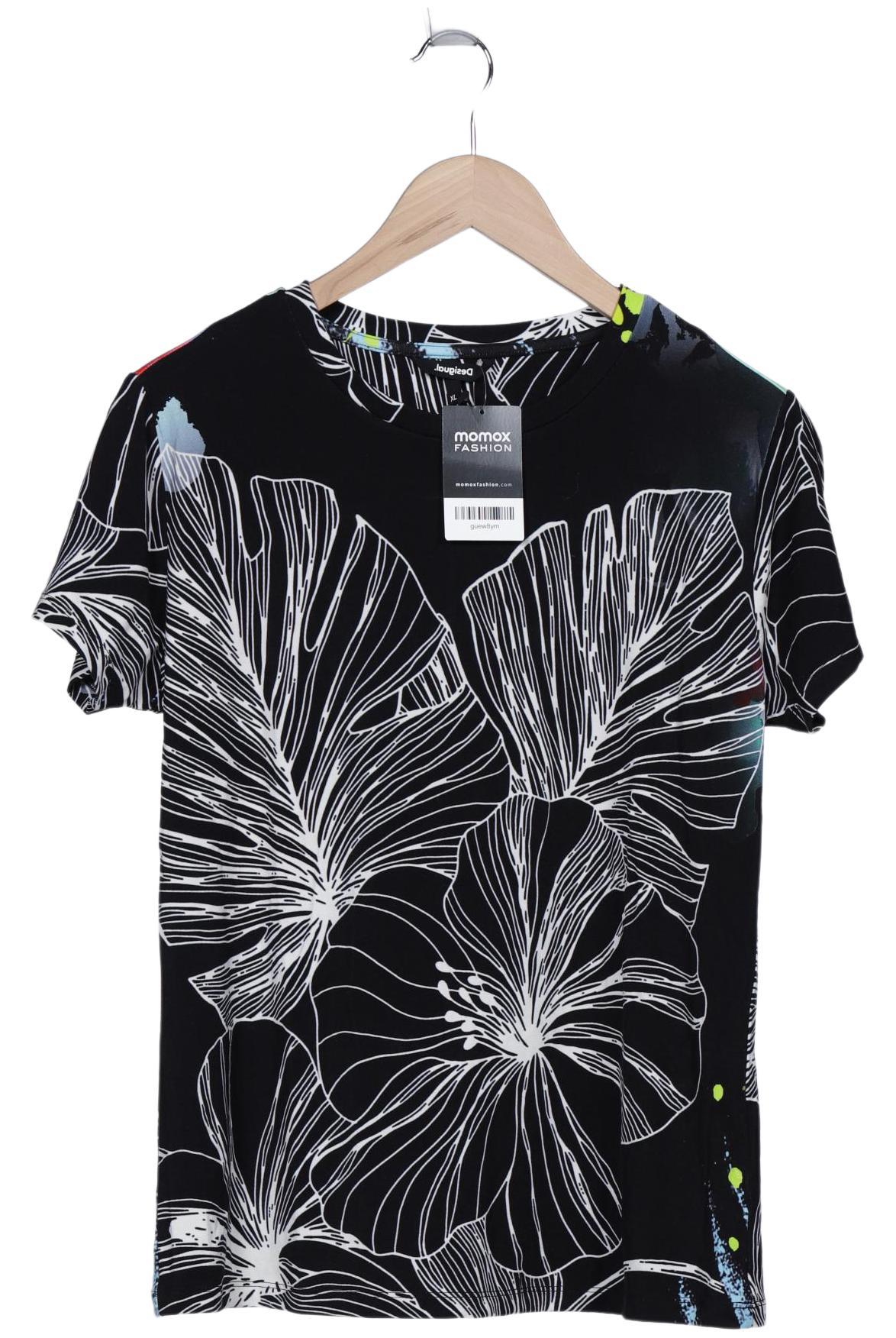 

Desigual Damen T-Shirt, schwarz, Gr. 44