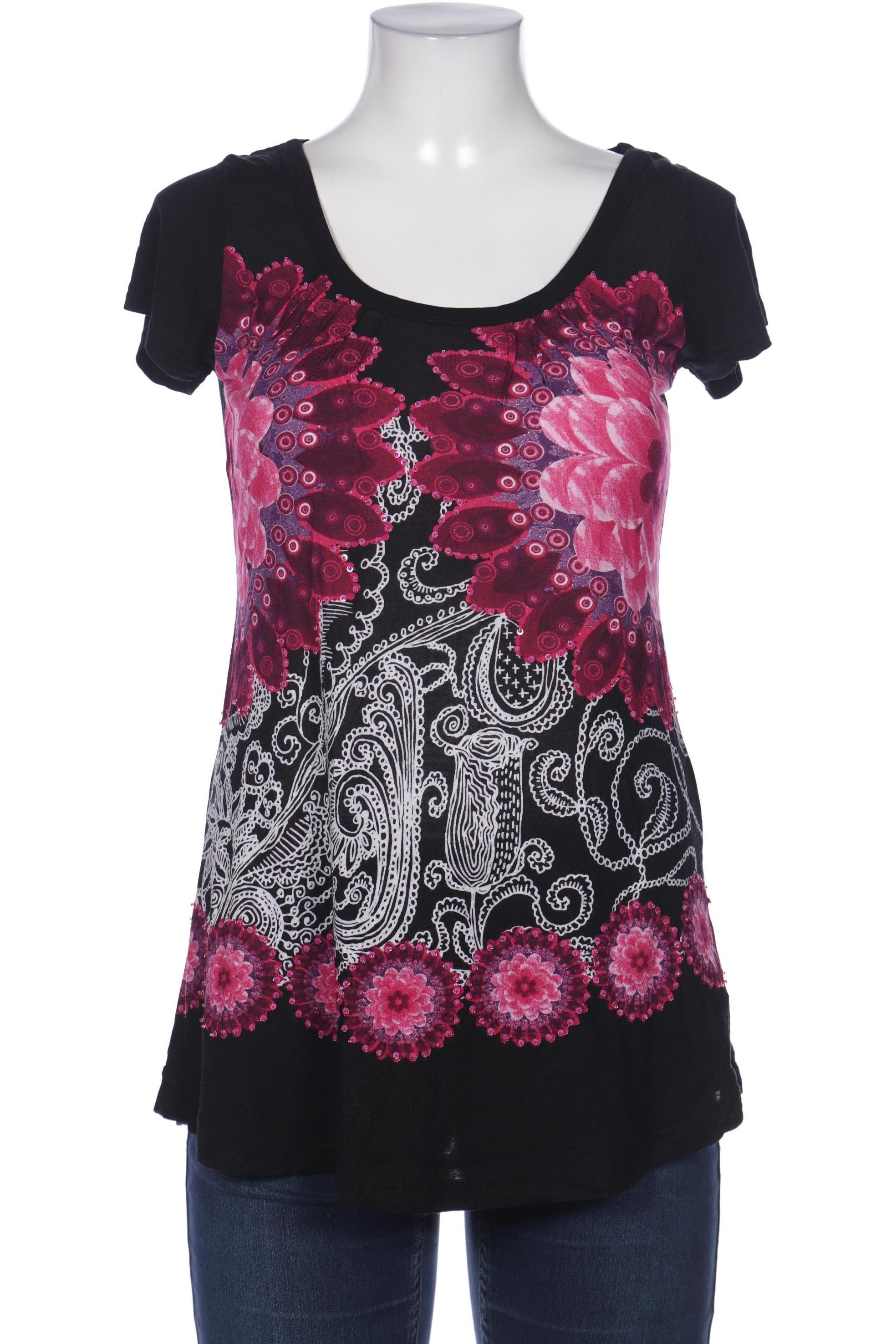 

Desigual Damen T-Shirt, schwarz, Gr. 42