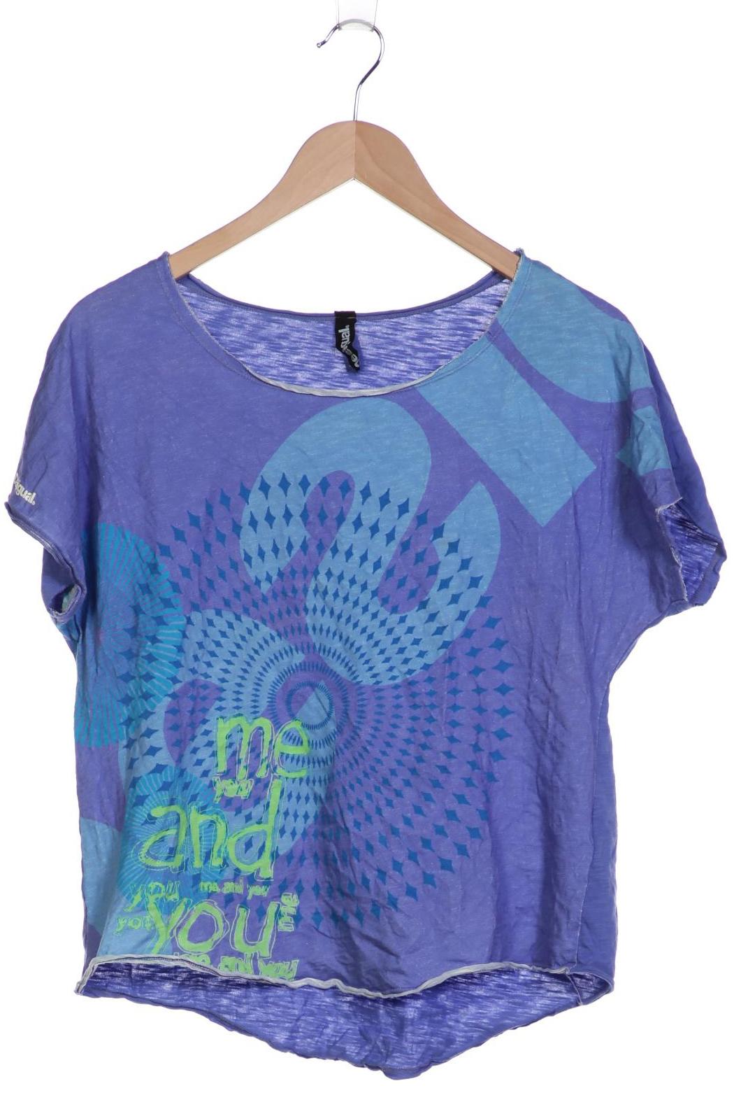 

Desigual Damen T-Shirt, flieder, Gr. 44