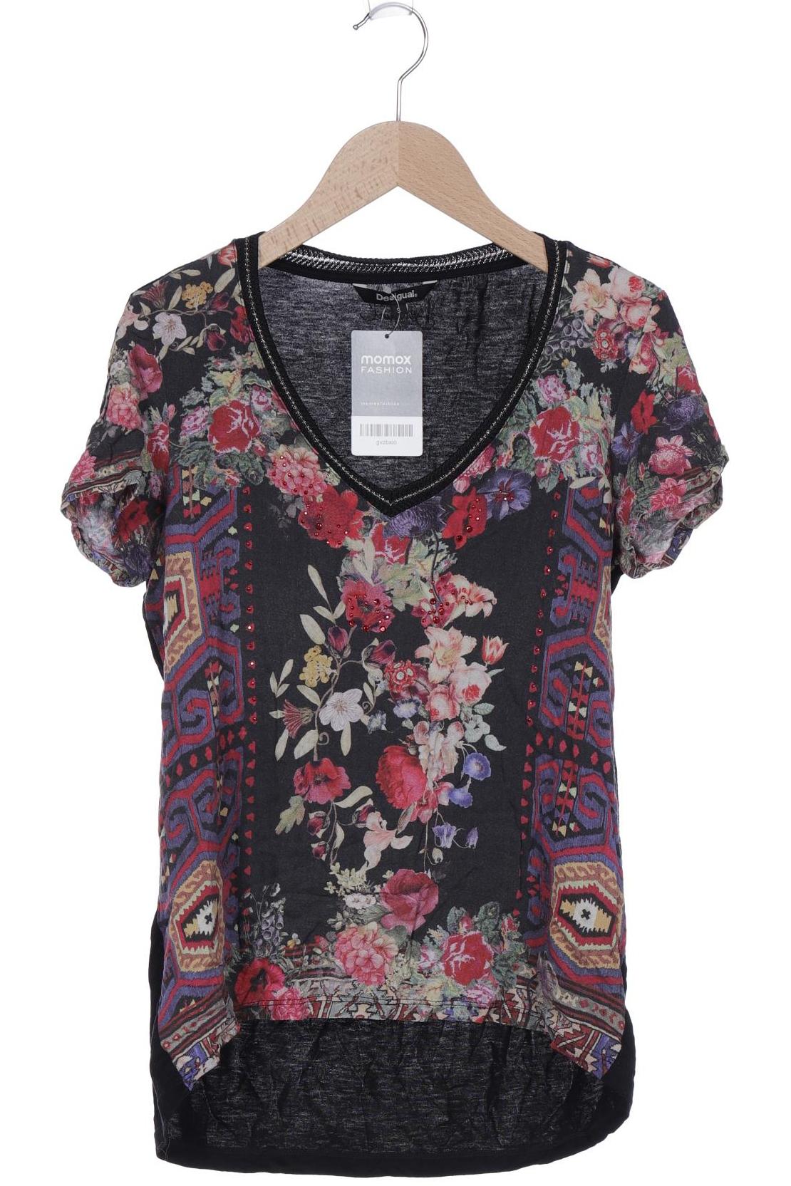 

Desigual Damen T-Shirt, schwarz, Gr. 36
