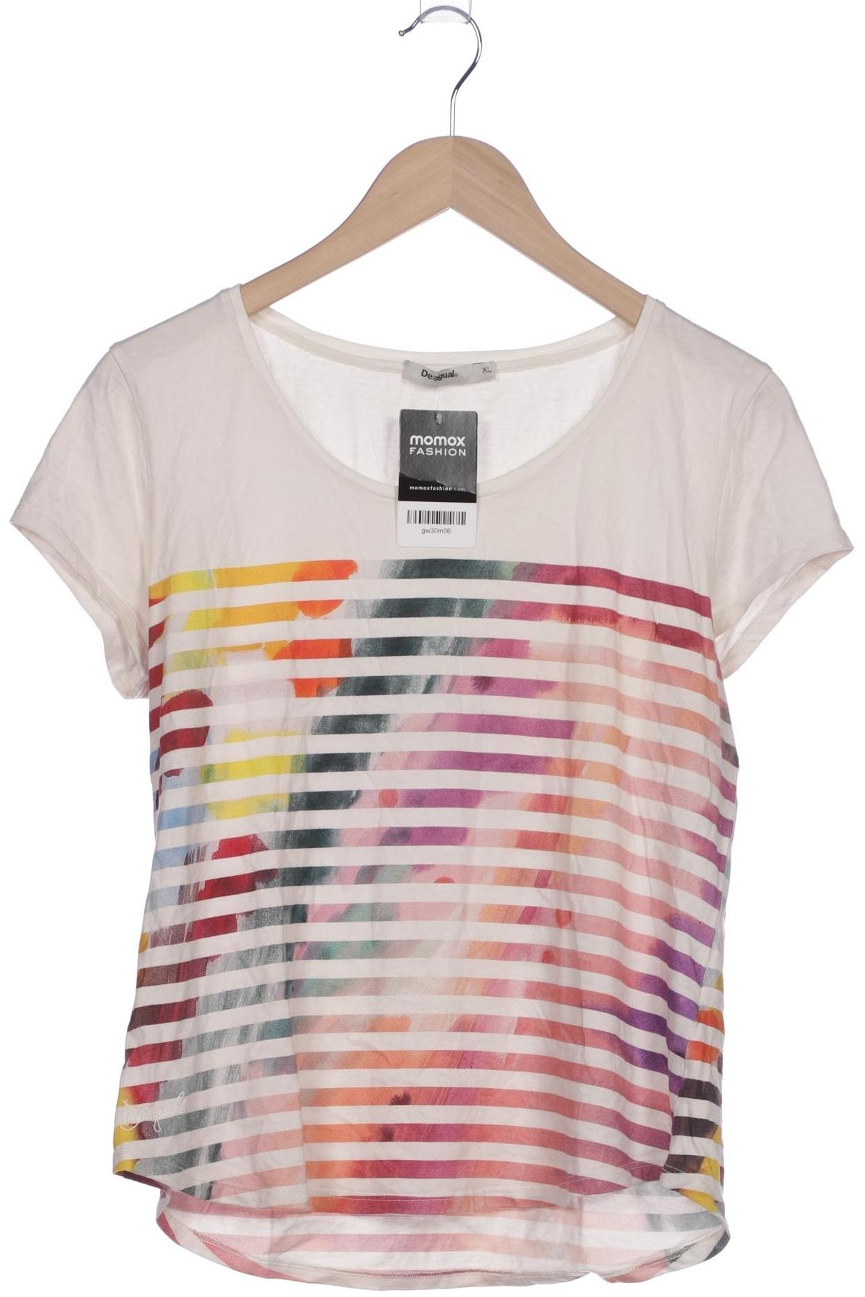 

Desigual Damen T-Shirt, mehrfarbig, Gr. 44