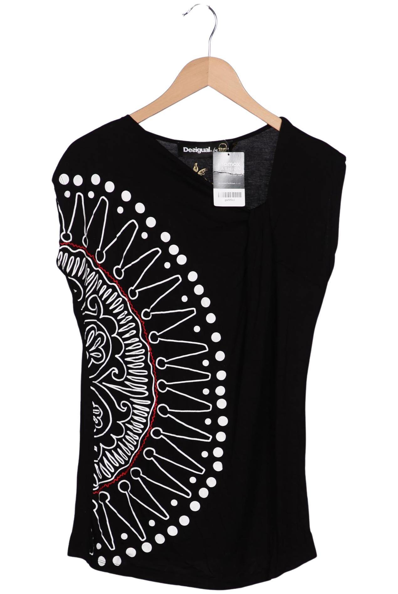 

Desigual Damen T-Shirt, schwarz, Gr. 38