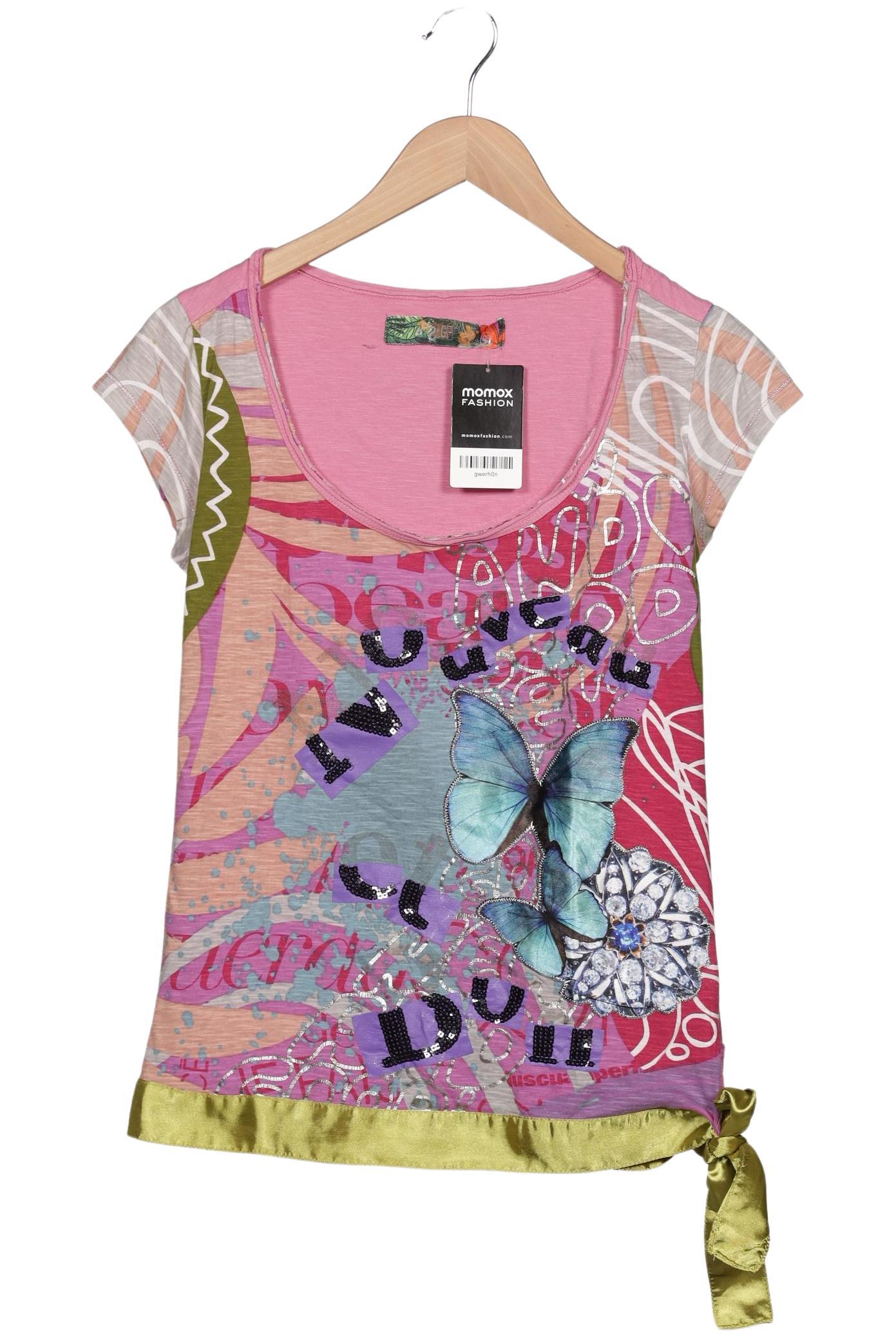 

Desigual Damen T-Shirt, pink, Gr. 38