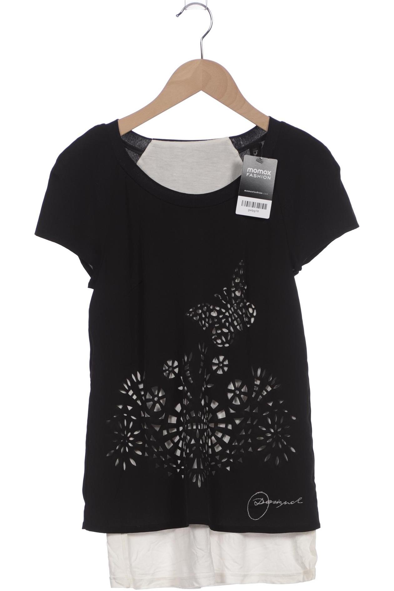 

Desigual Damen T-Shirt, schwarz, Gr. 34