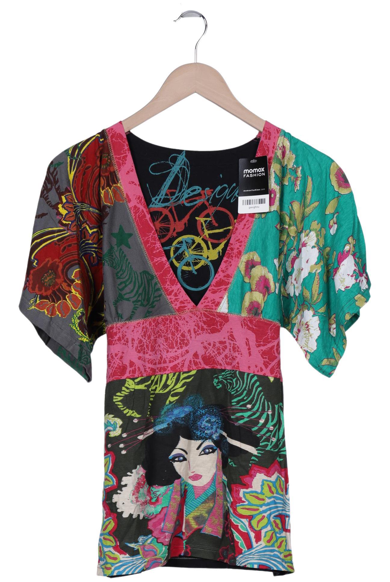 

Desigual Damen T-Shirt, mehrfarbig, Gr. 44