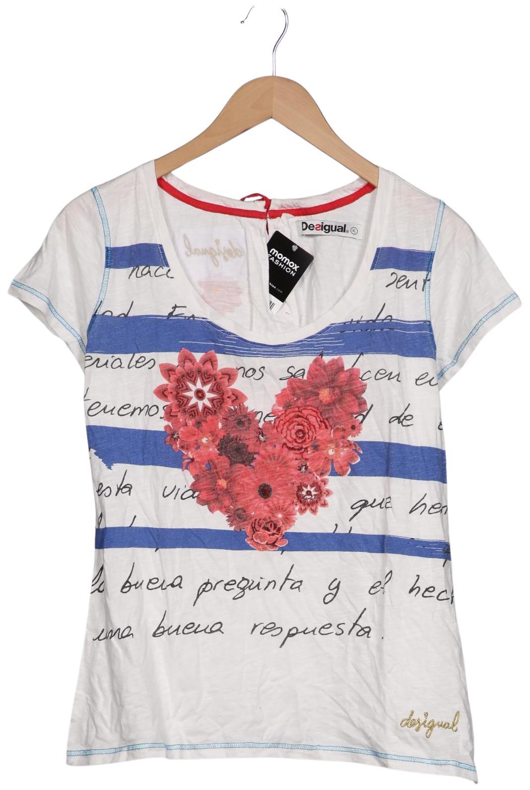 

Desigual Damen T-Shirt, mehrfarbig, Gr. 44