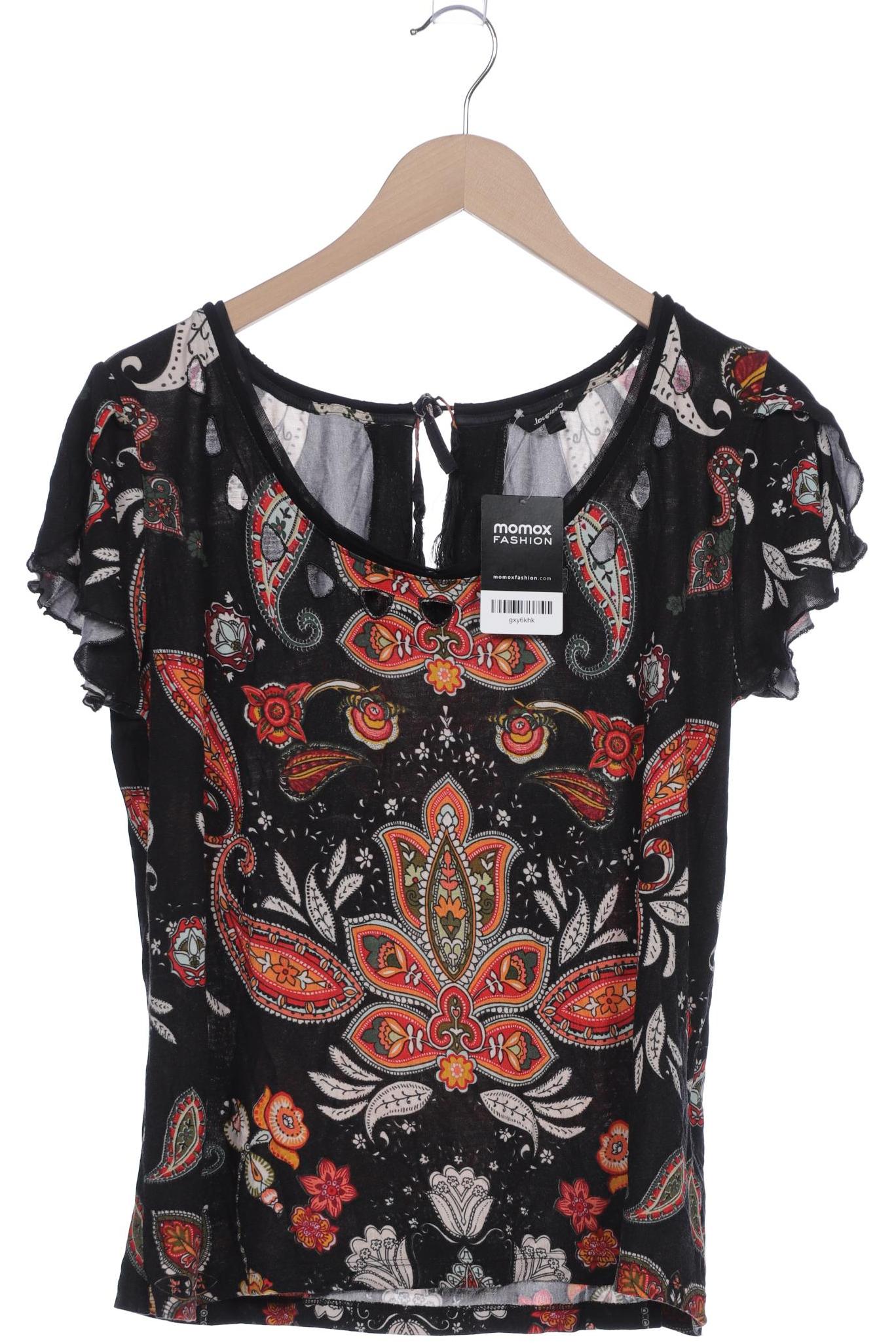 

Desigual Damen T-Shirt, schwarz, Gr. 42