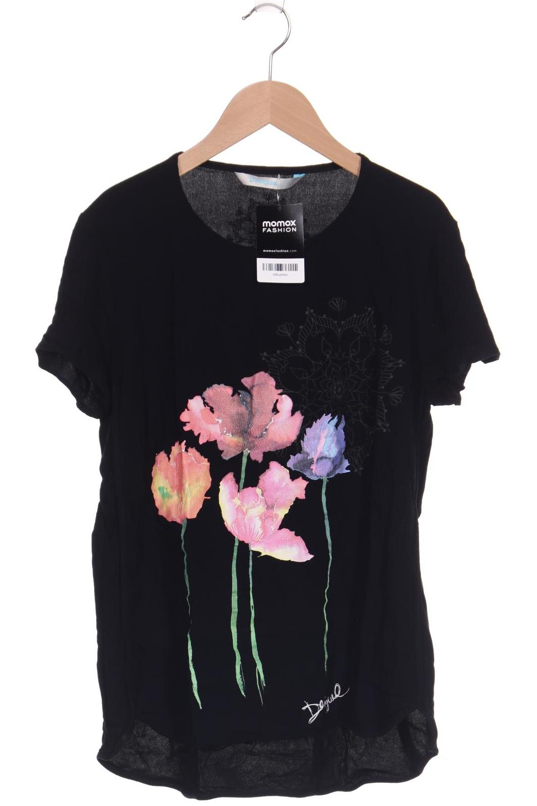 

Desigual Damen T-Shirt, schwarz