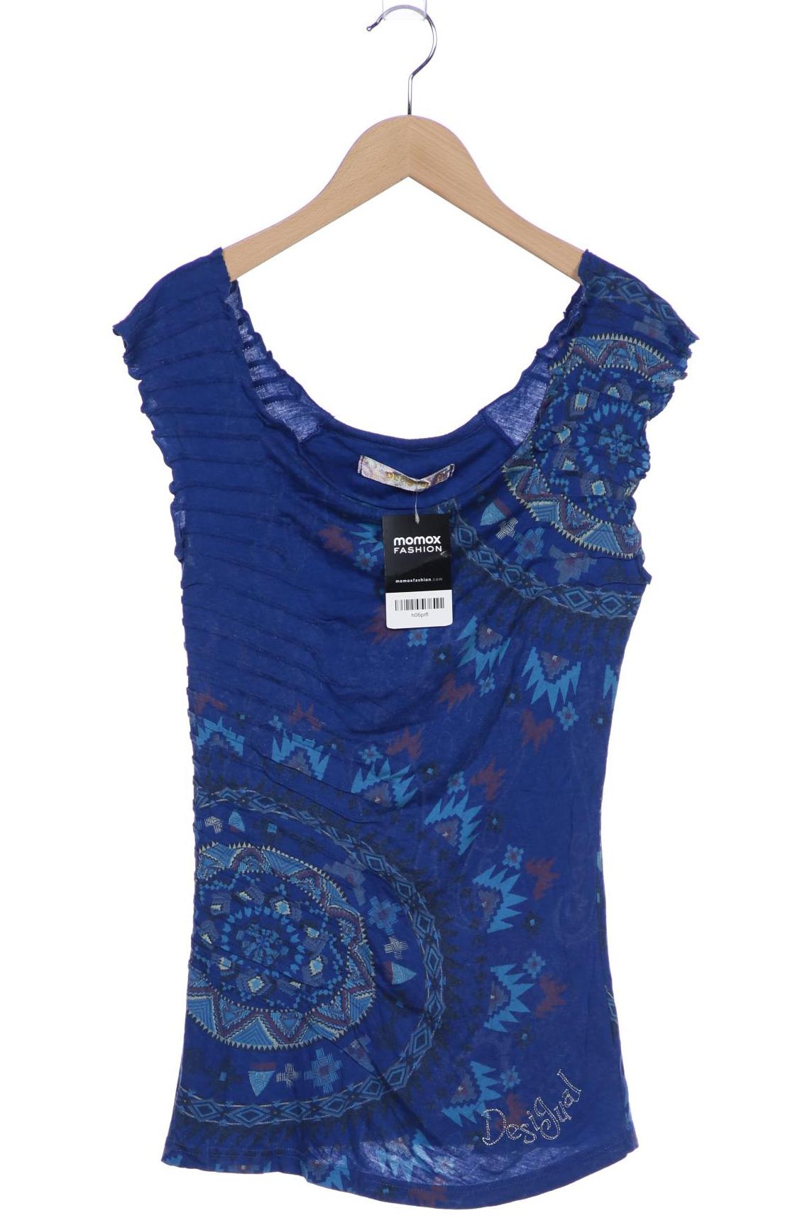 

Desigual Damen T-Shirt, blau, Gr. 36