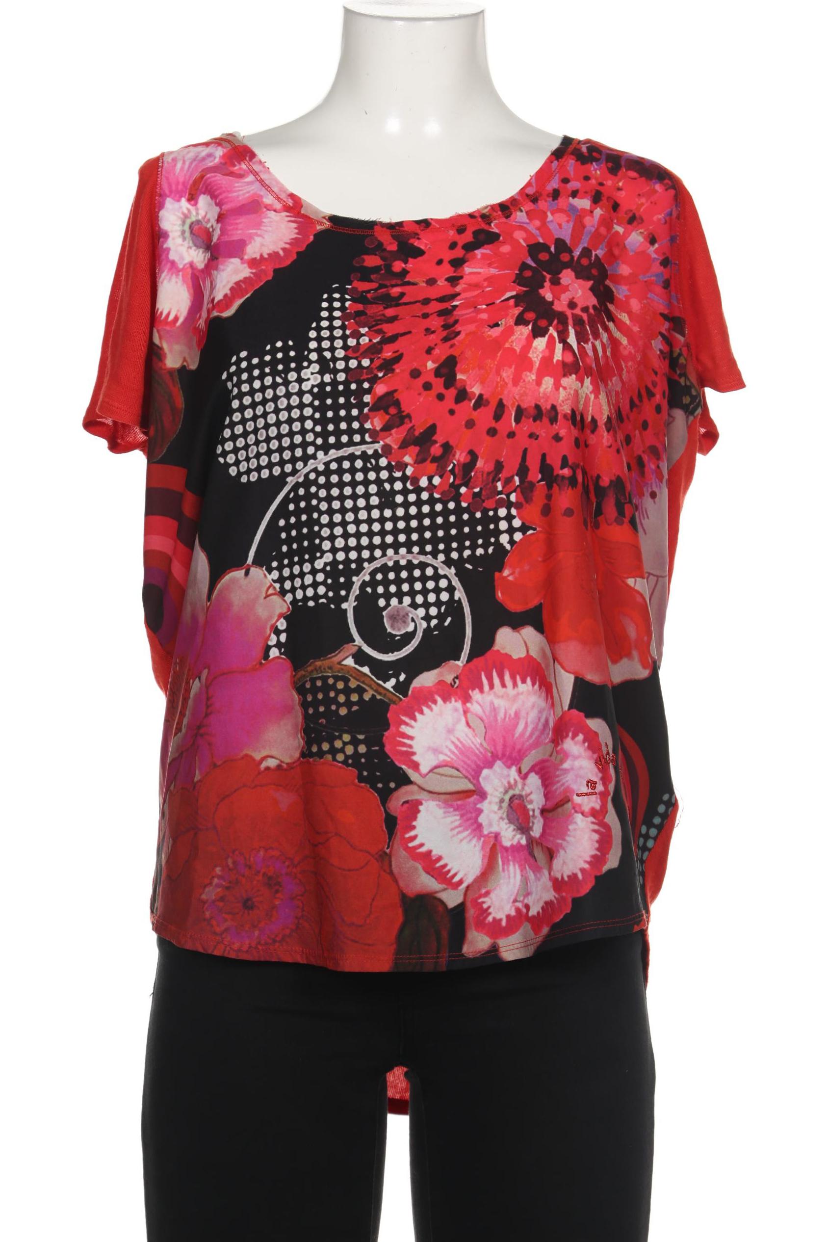 

Desigual Damen T-Shirt, rot, Gr. 36