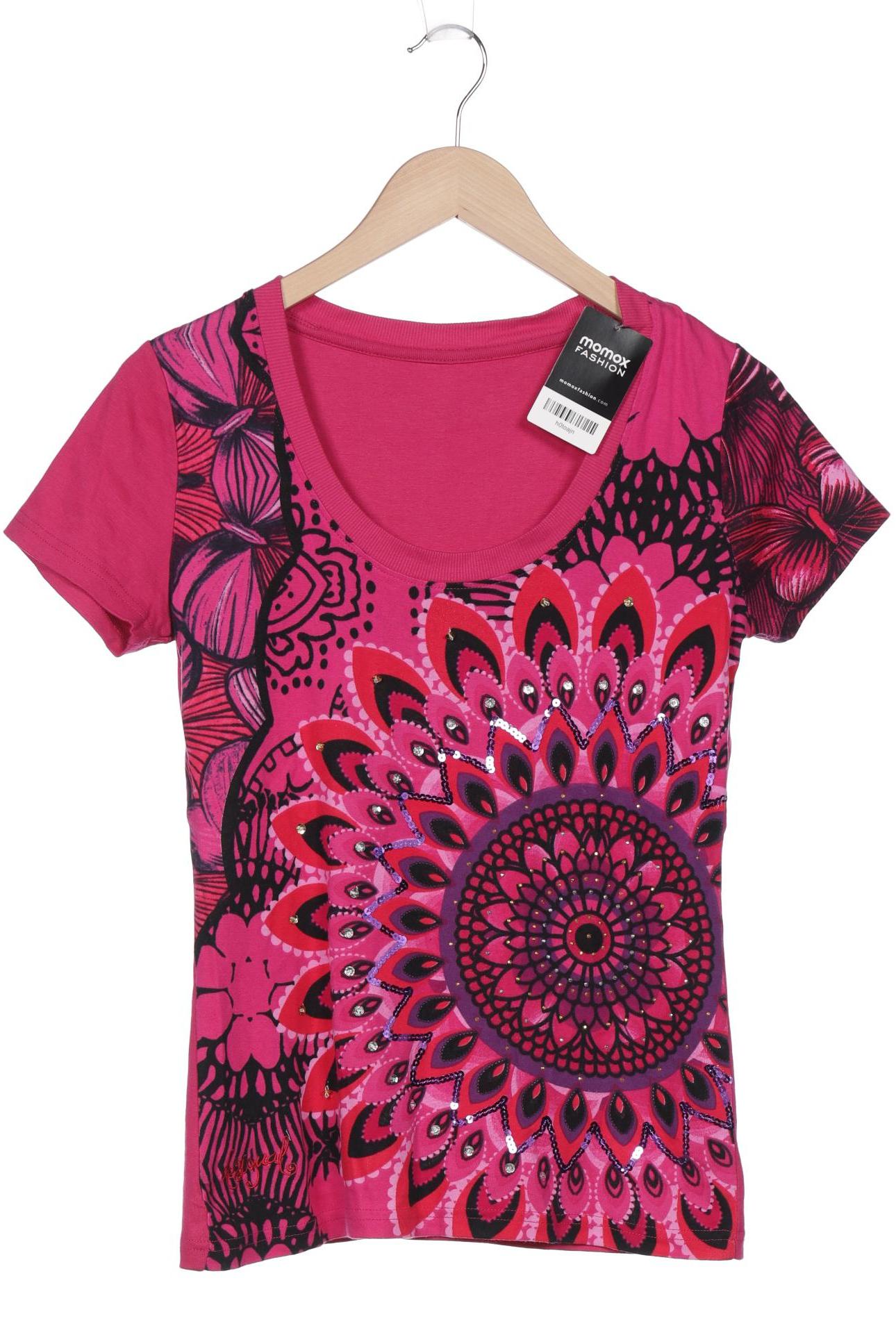 

Desigual Damen T-Shirt, pink