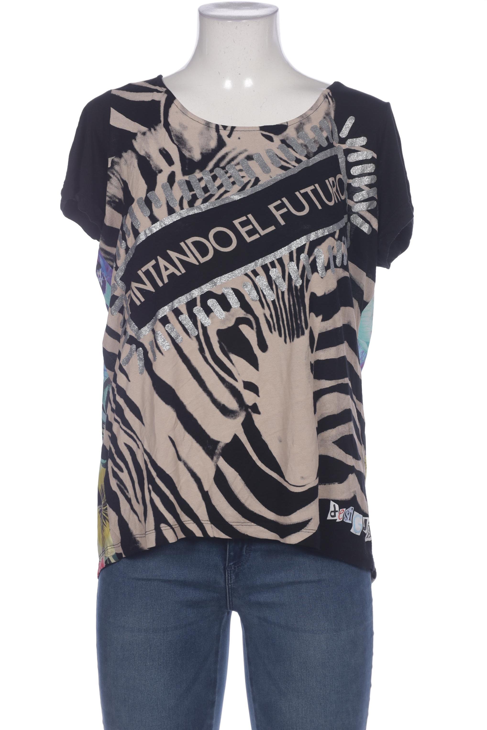 

Desigual Damen T-Shirt, schwarz, Gr. 44