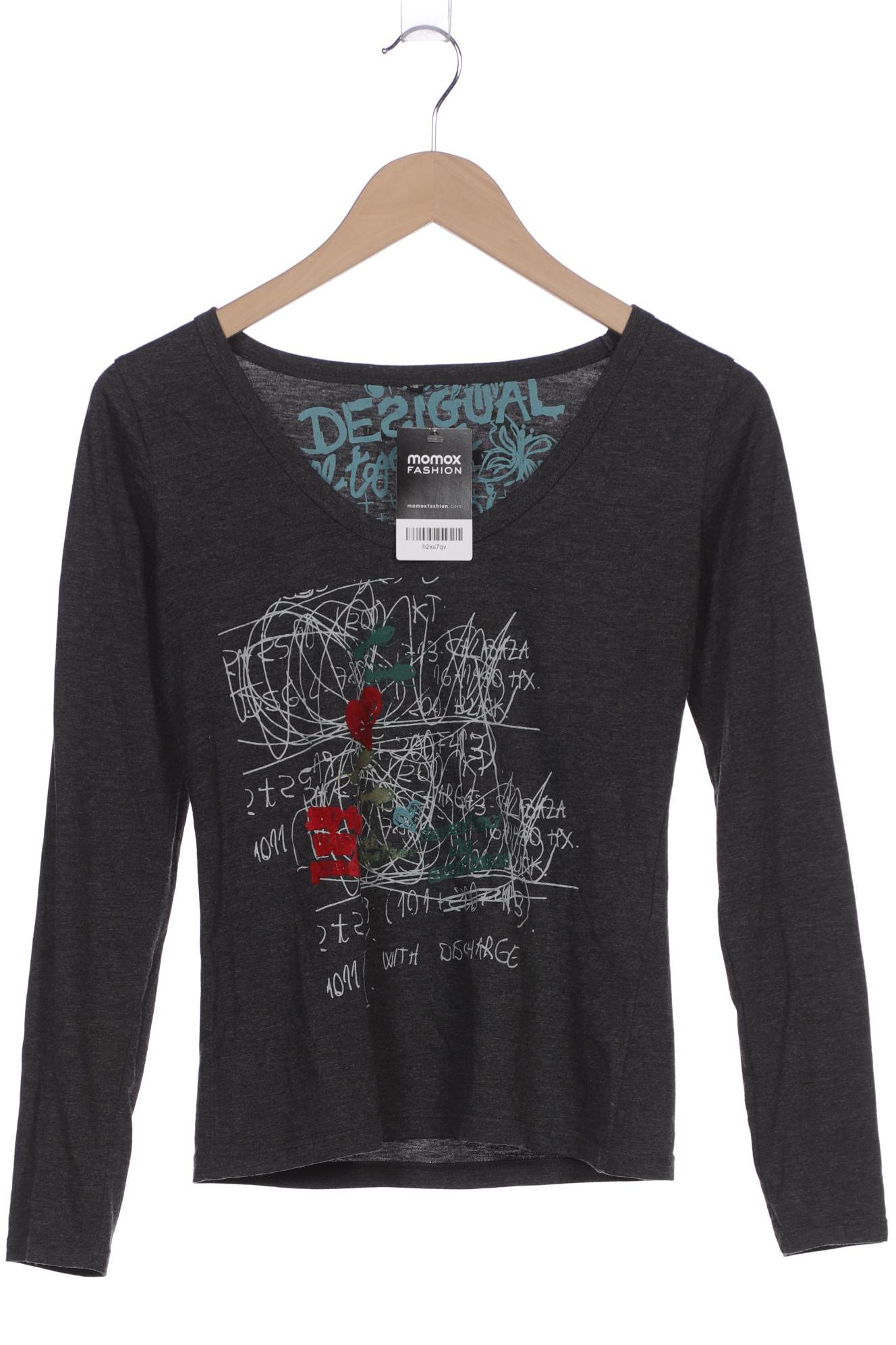 

Desigual Damen T-Shirt, grau, Gr. 36