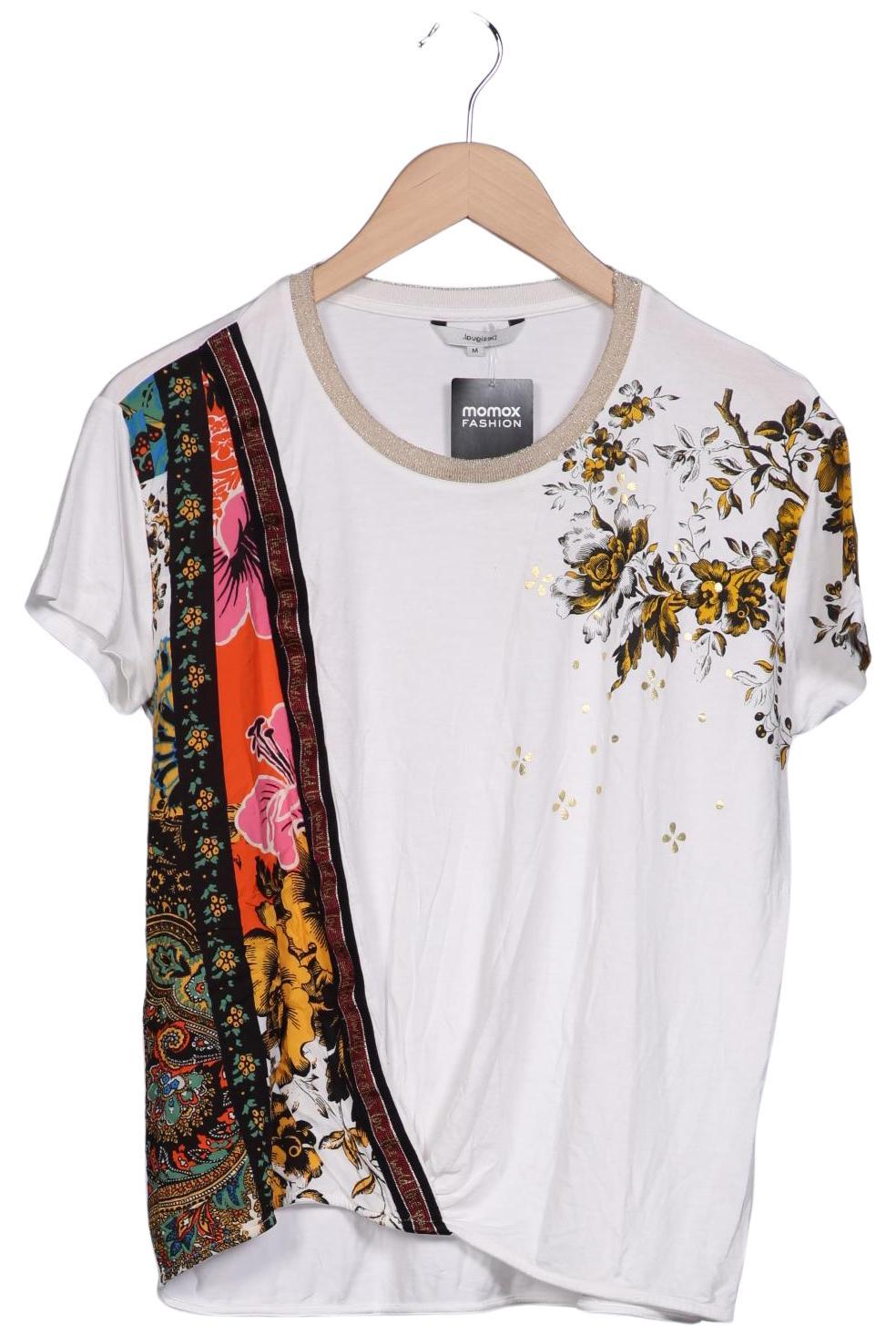 

Desigual Damen T-Shirt, weiß, Gr. 38