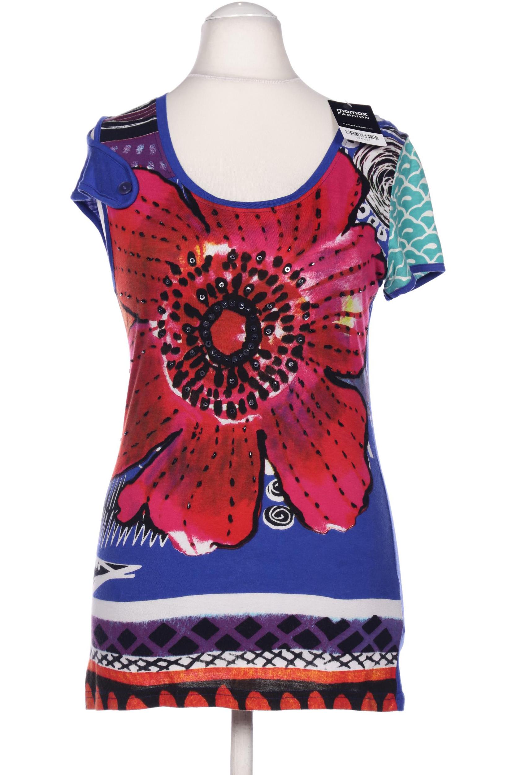 

Desigual Damen T-Shirt, blau, Gr. 38