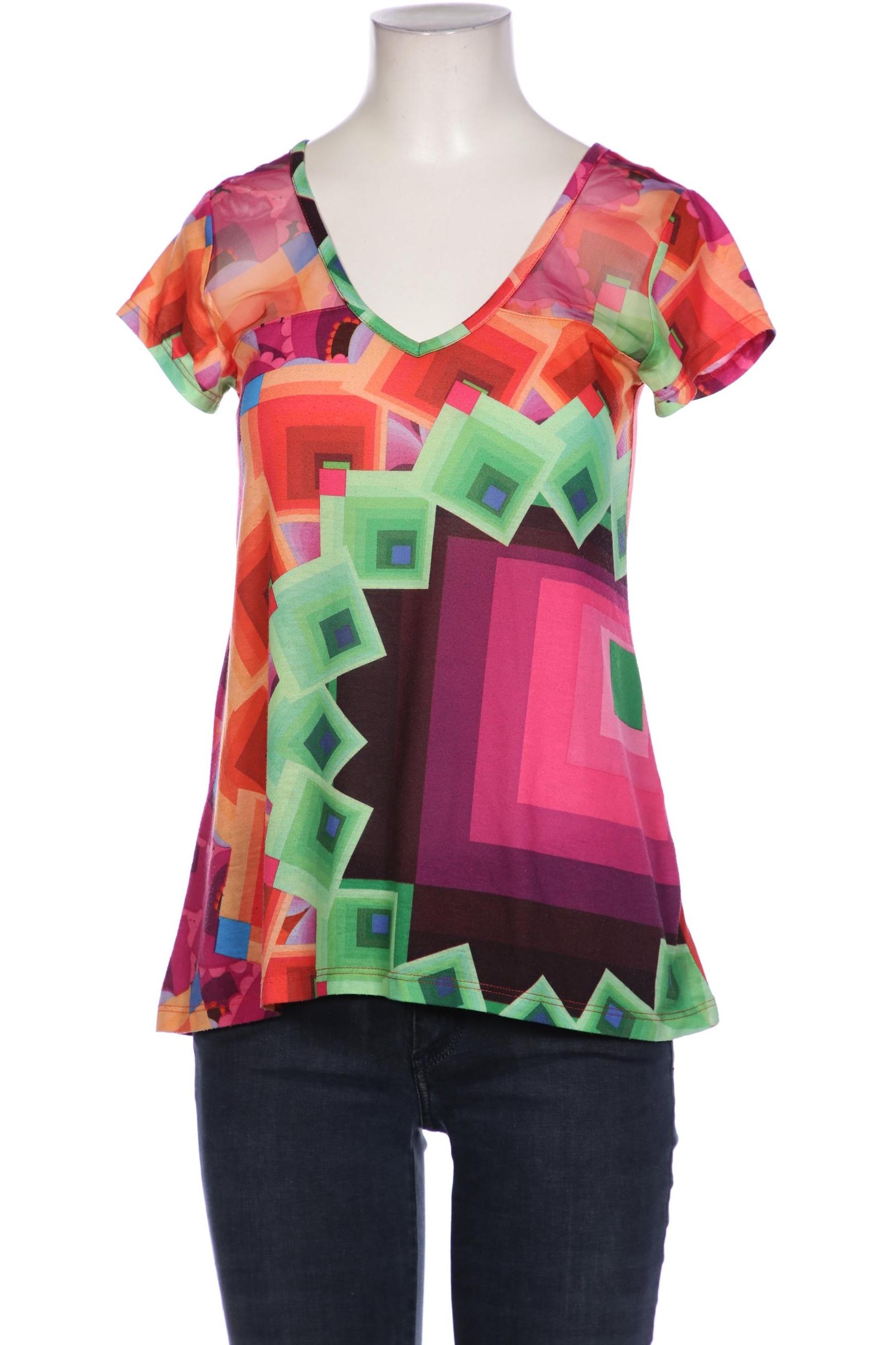 

Desigual Damen T-Shirt, mehrfarbig, Gr. 34
