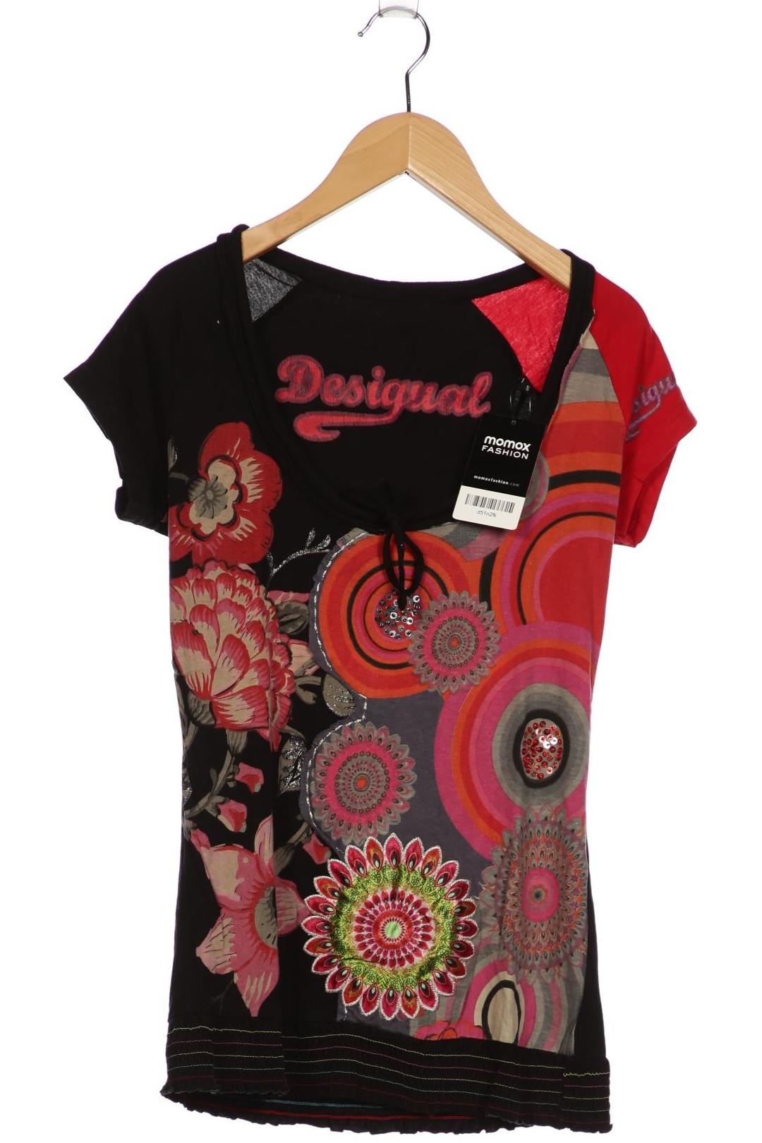 

Desigual Damen T-Shirt, schwarz, Gr. 36