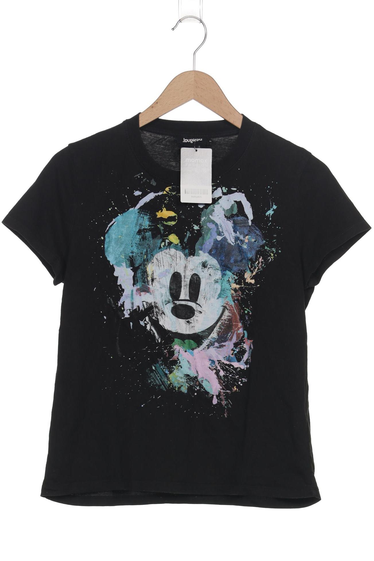 

Desigual Damen T-Shirt, schwarz, Gr. 38