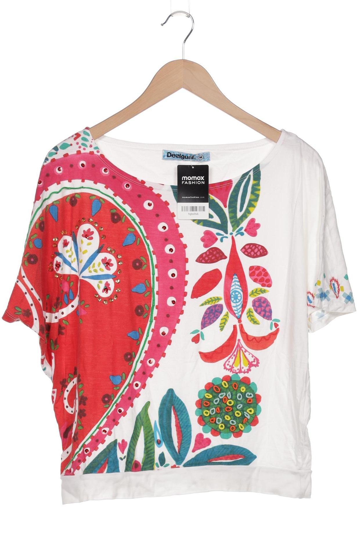 

Desigual Damen T-Shirt, weiß, Gr. 38