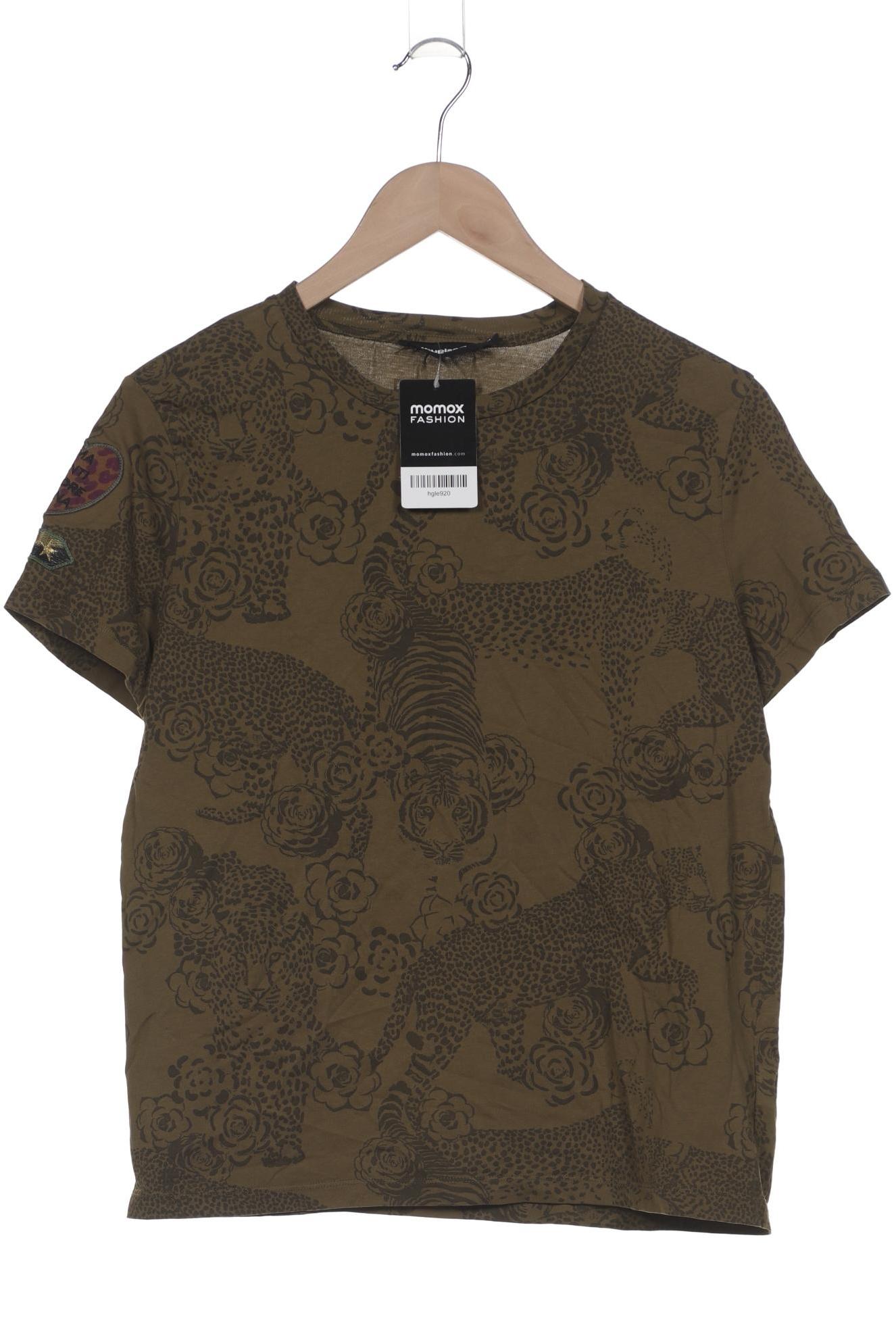 

Desigual Damen T-Shirt, grün, Gr. 38