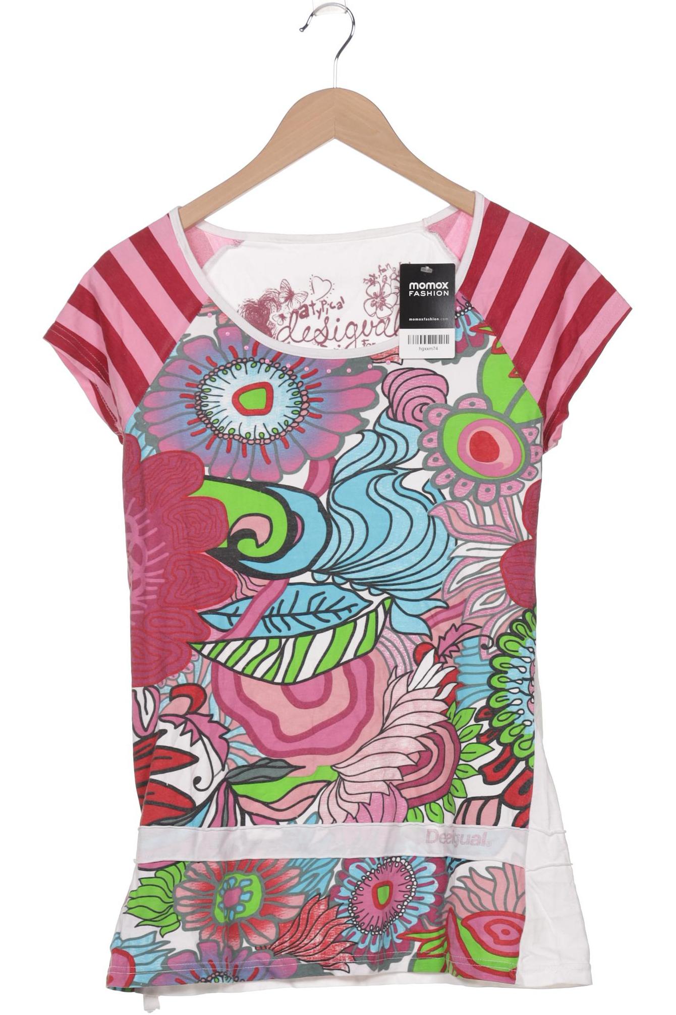 

Desigual Damen T-Shirt, mehrfarbig, Gr. 42