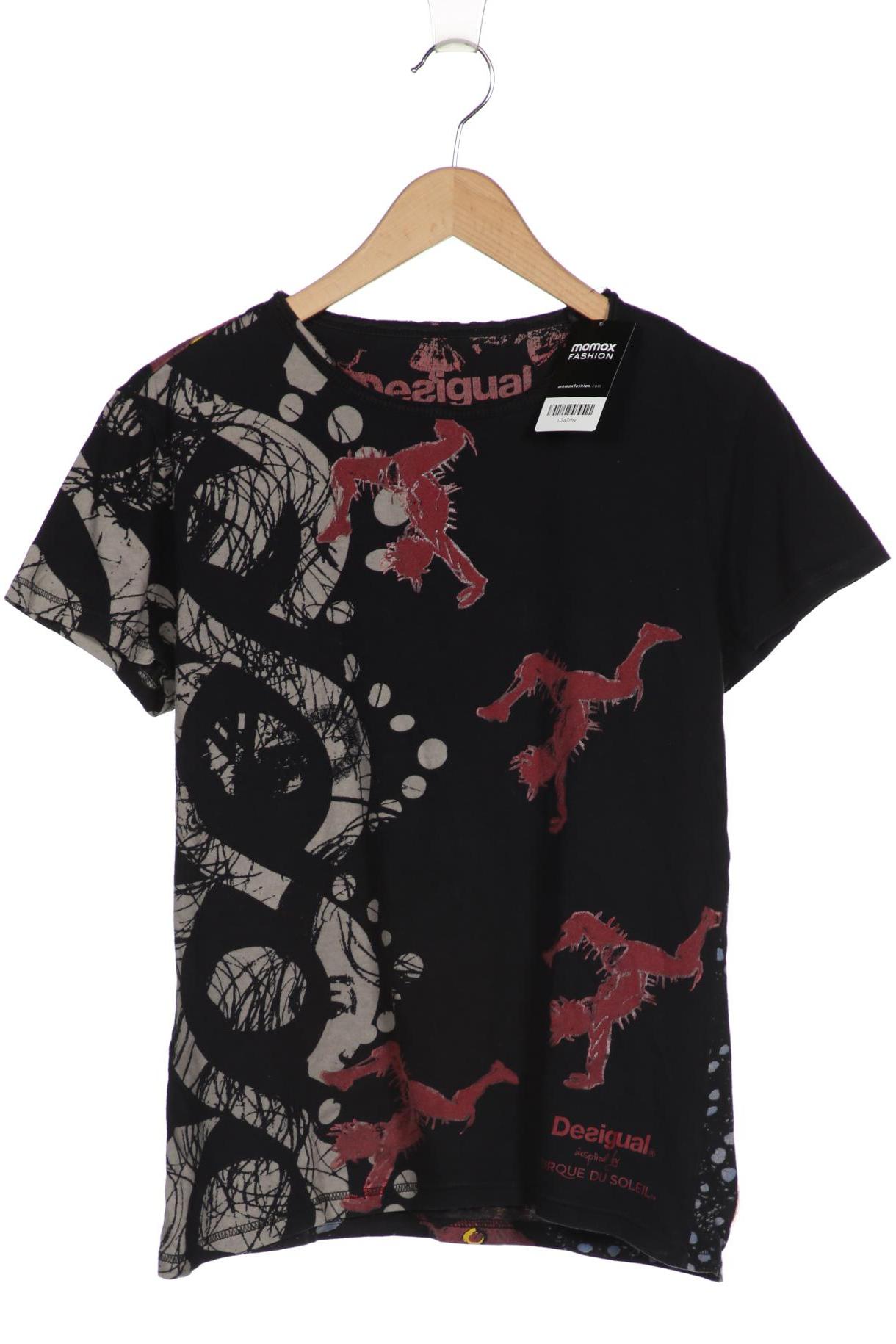 

Desigual Damen T-Shirt, schwarz, Gr. 38