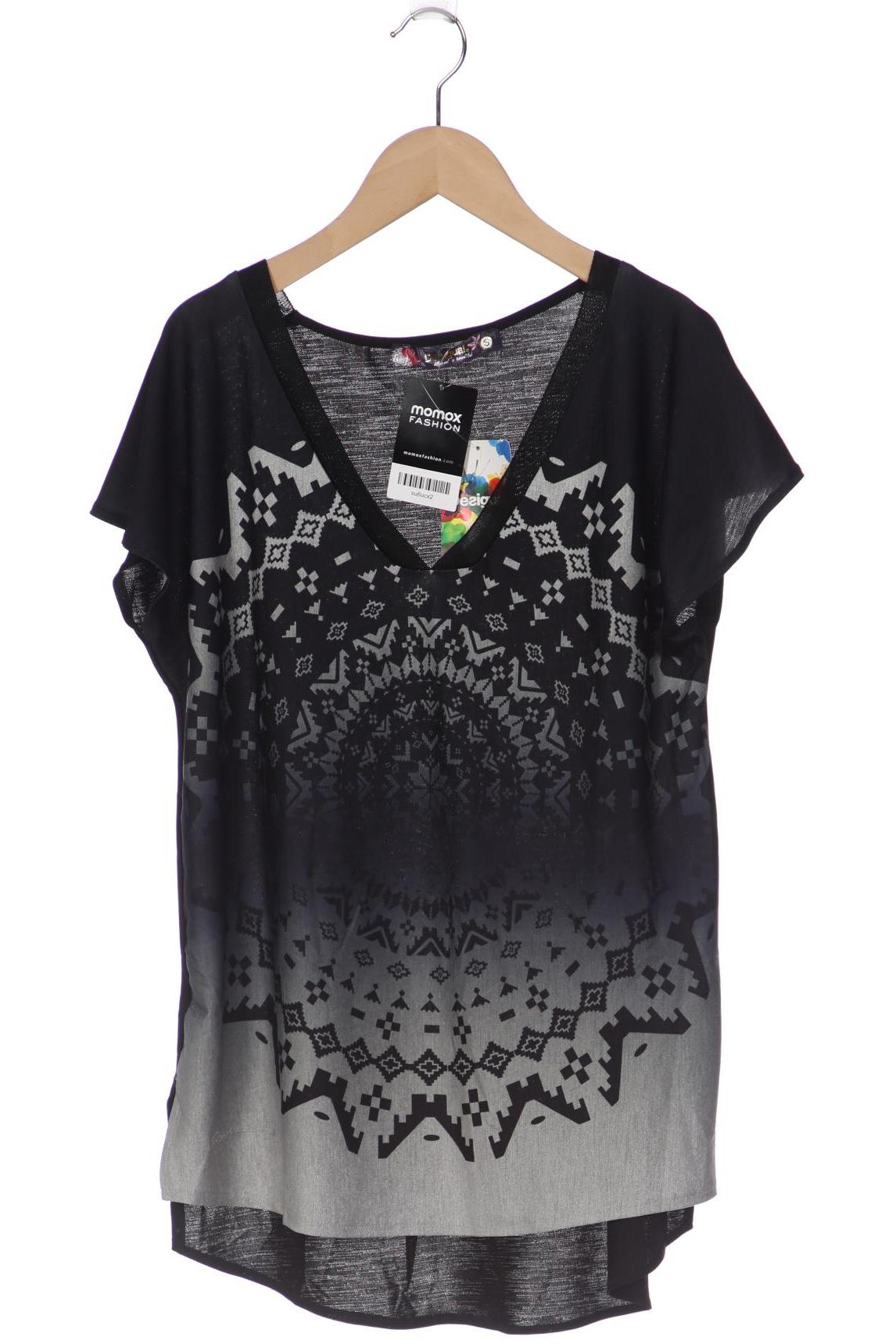 

Desigual Damen T-Shirt, schwarz, Gr. 36