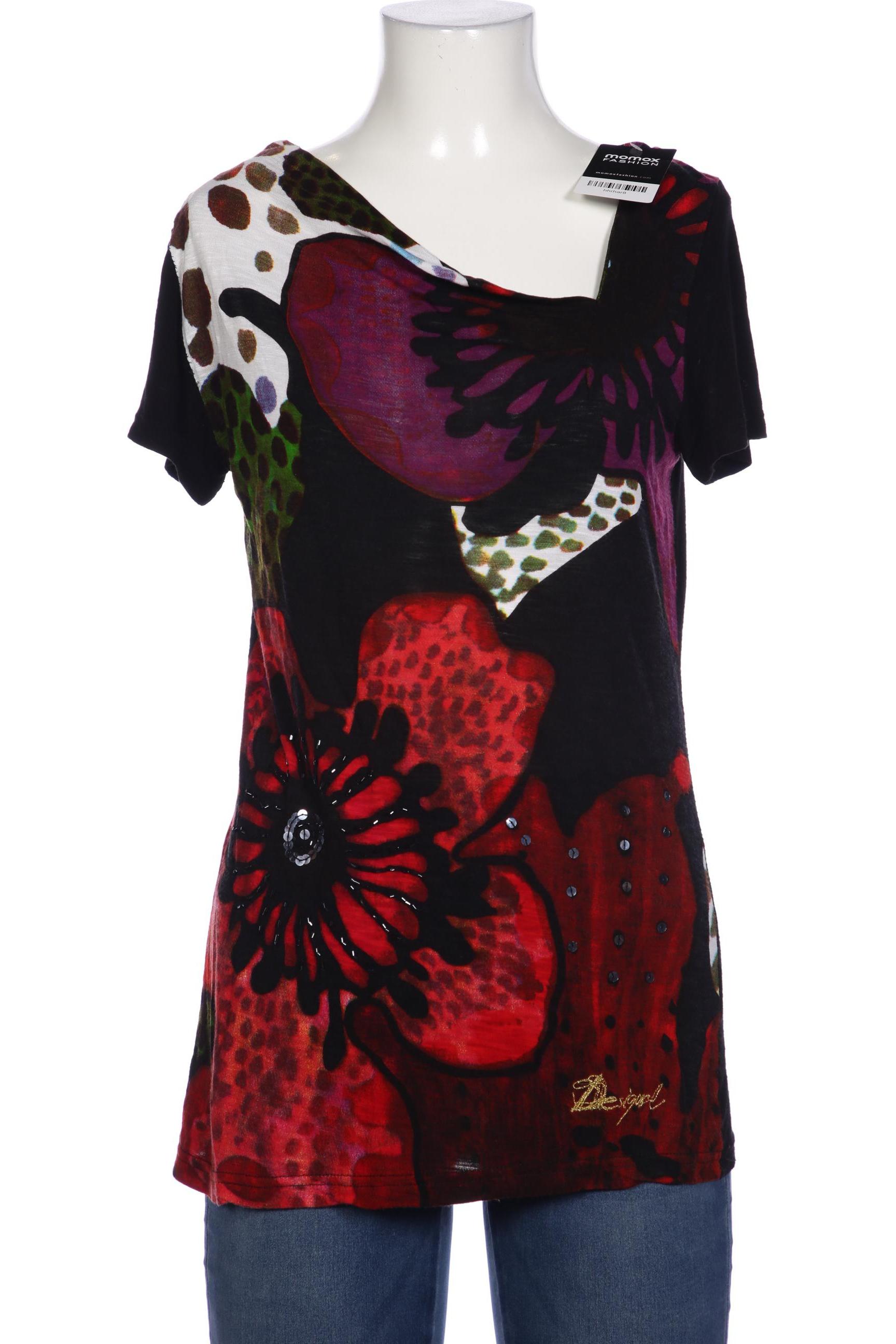 

Desigual Damen T-Shirt, schwarz