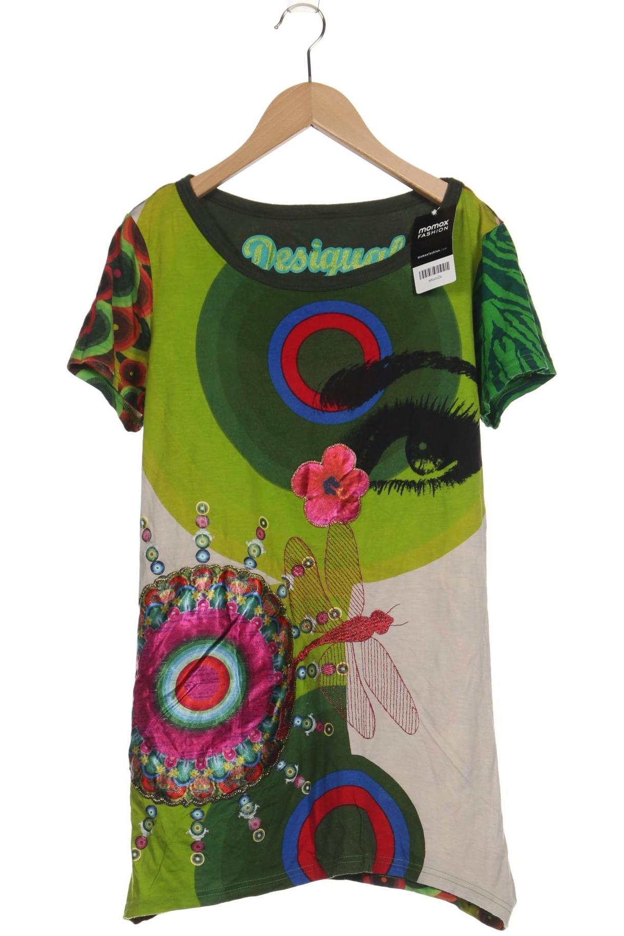 

Desigual Damen T-Shirt, grün, Gr. 42