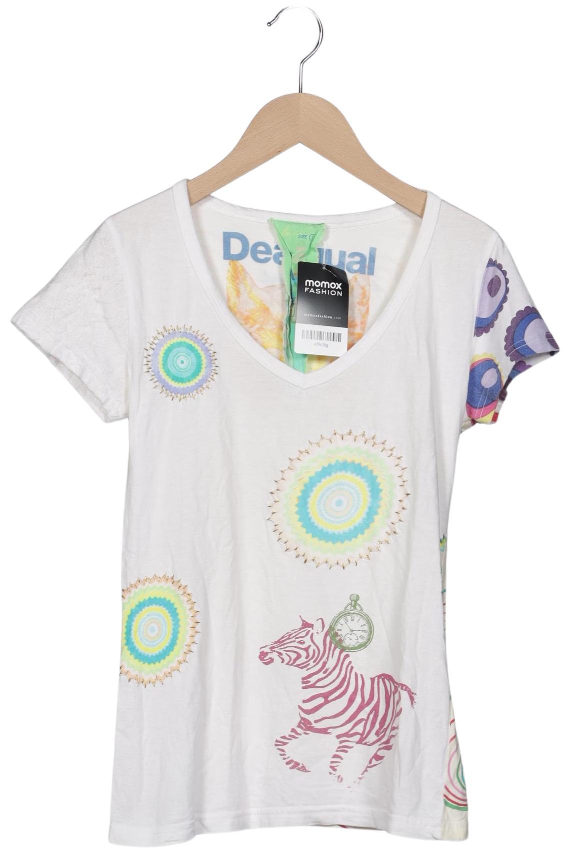

Desigual Damen T-Shirt, beige, Gr. 42